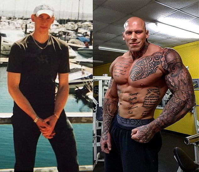 Martyn Ford before and after 6'8'' 320lbs nextfuckinglevel