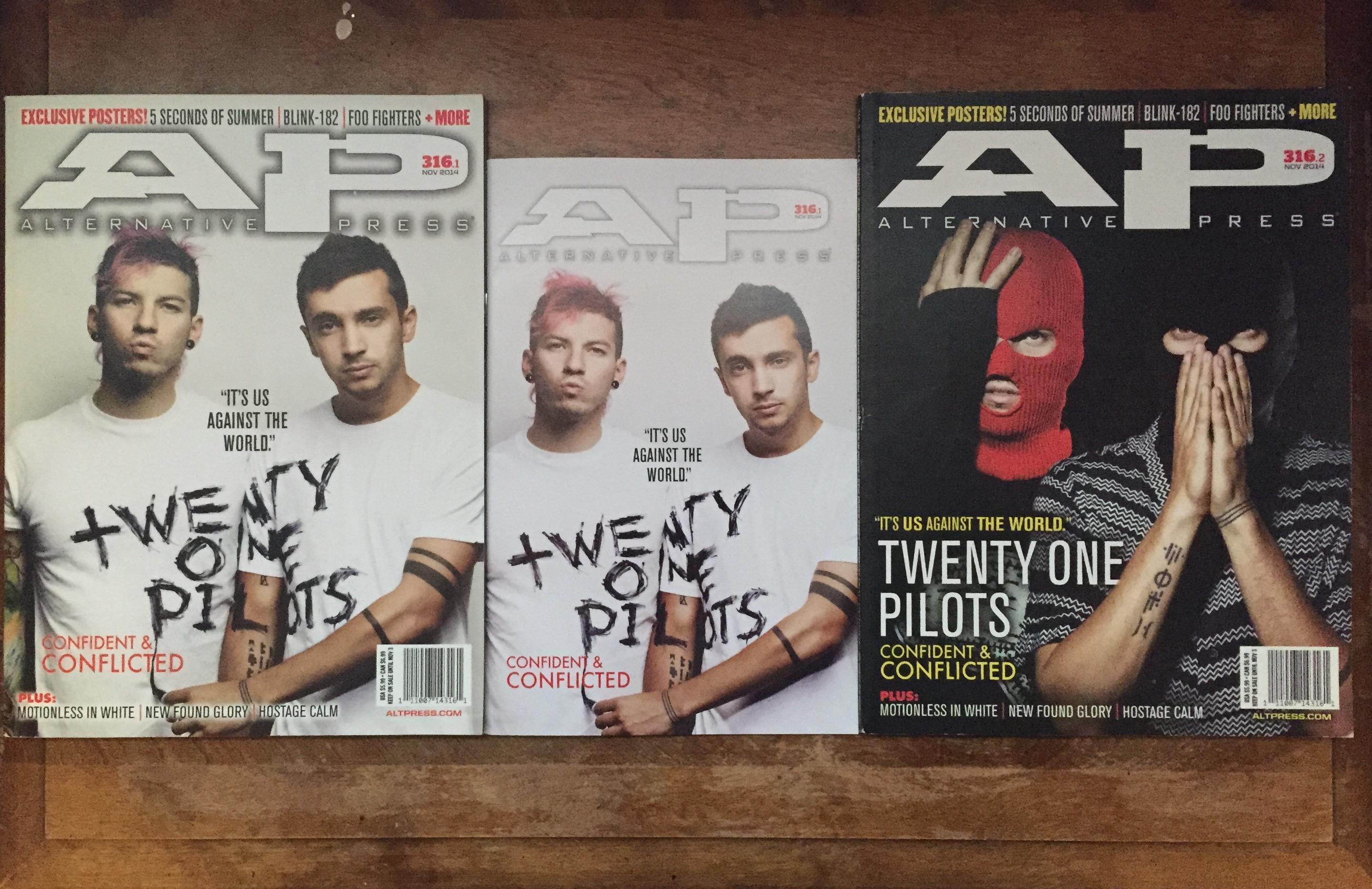 Alternative Press MiniMag Booklet twentyonepilots
