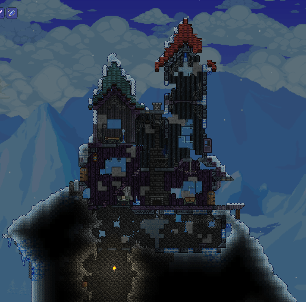 Abandoned Ice House Terraria