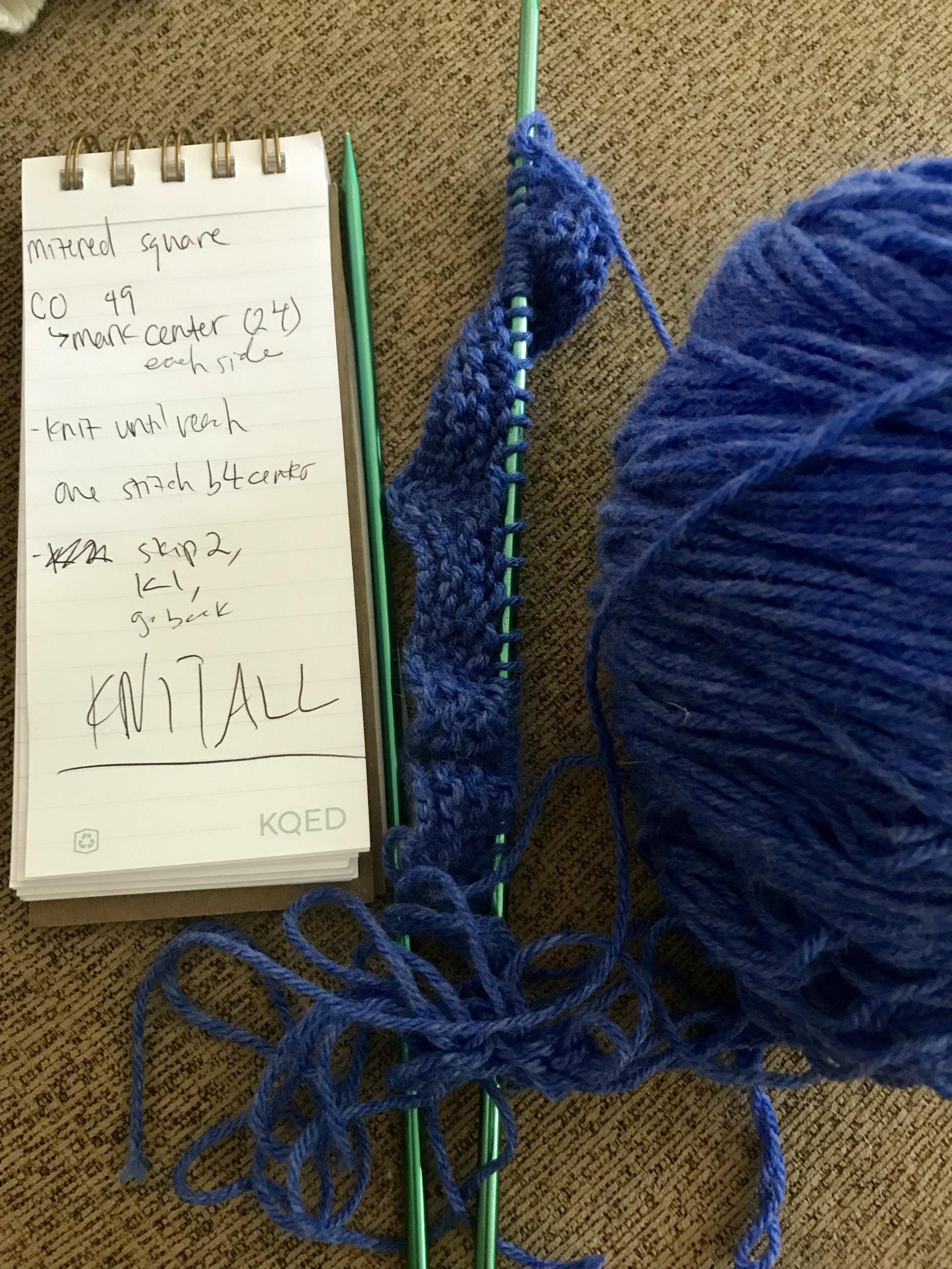 My knitting notes lol. Anybody else do this? Share yours! r/knitting