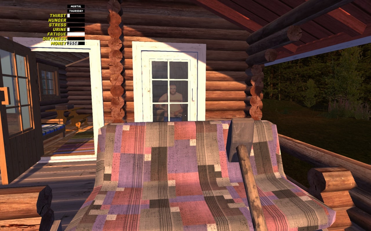 Stole the suitcase. Opened it on the island. Jokke *teleports behind you.* Panic attack. Grab