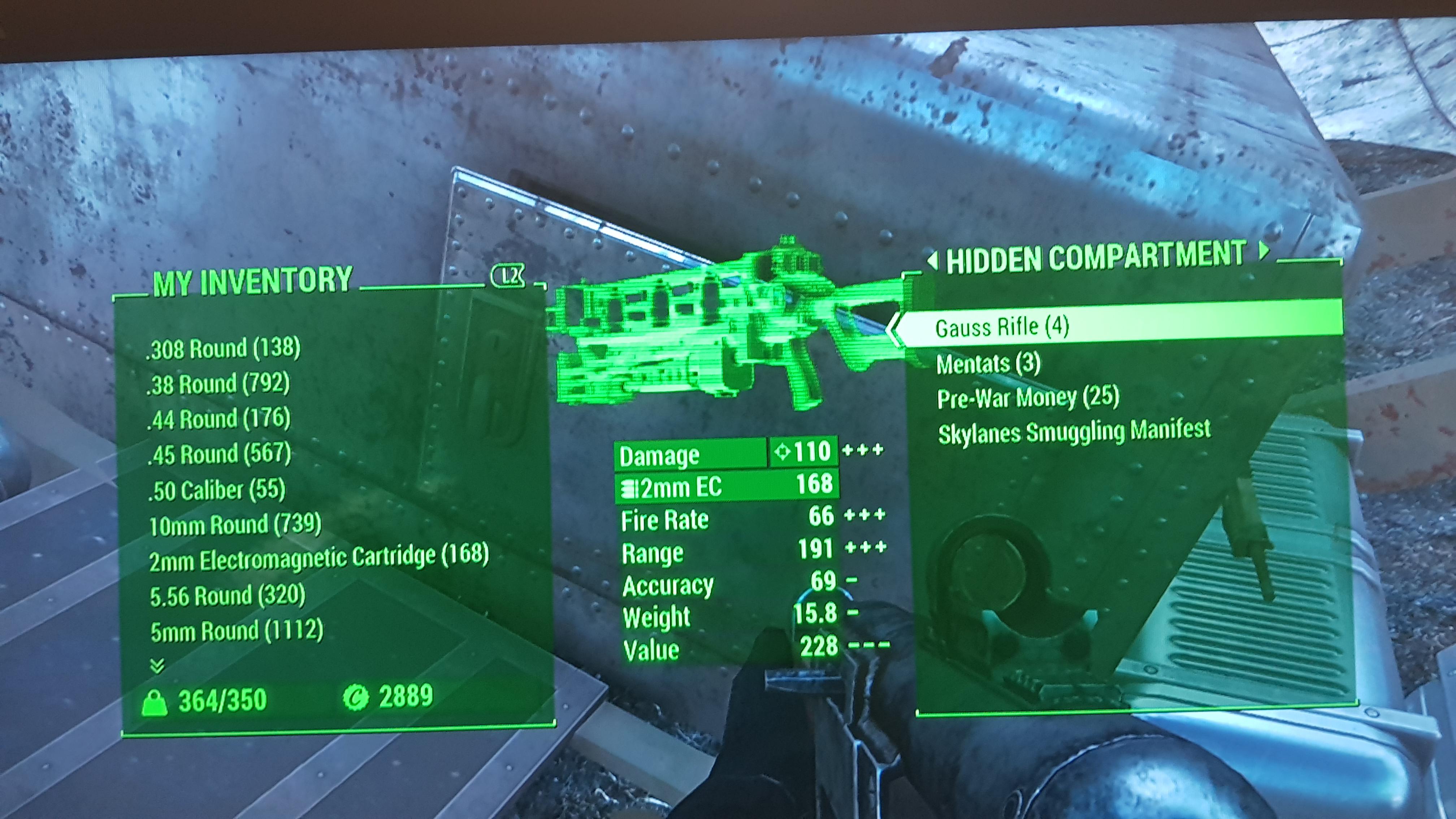 thats a lot of gauss rifle (+ some gauss rifle ammo too i have pick it