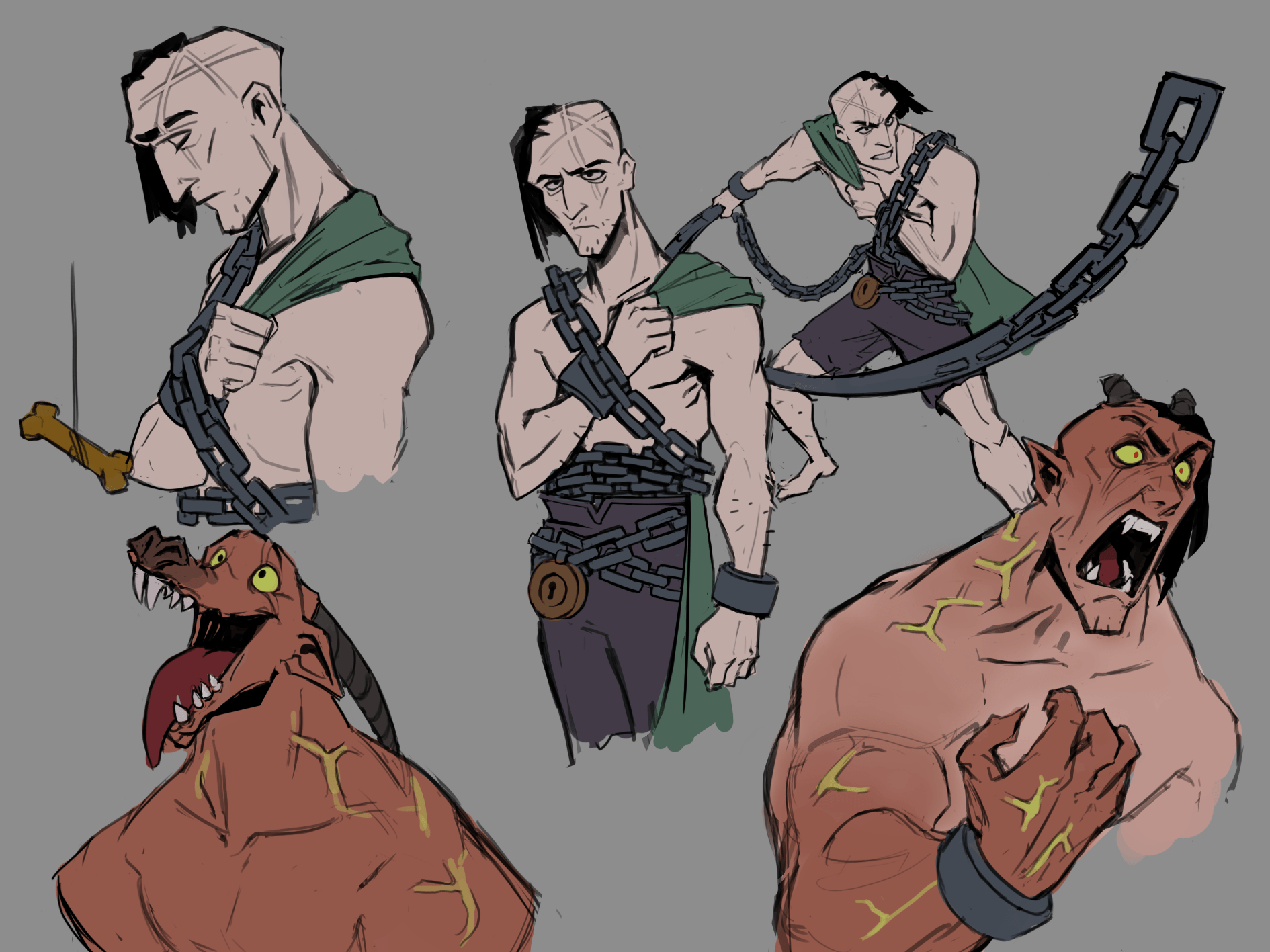 Abomination fanart darkestdungeon