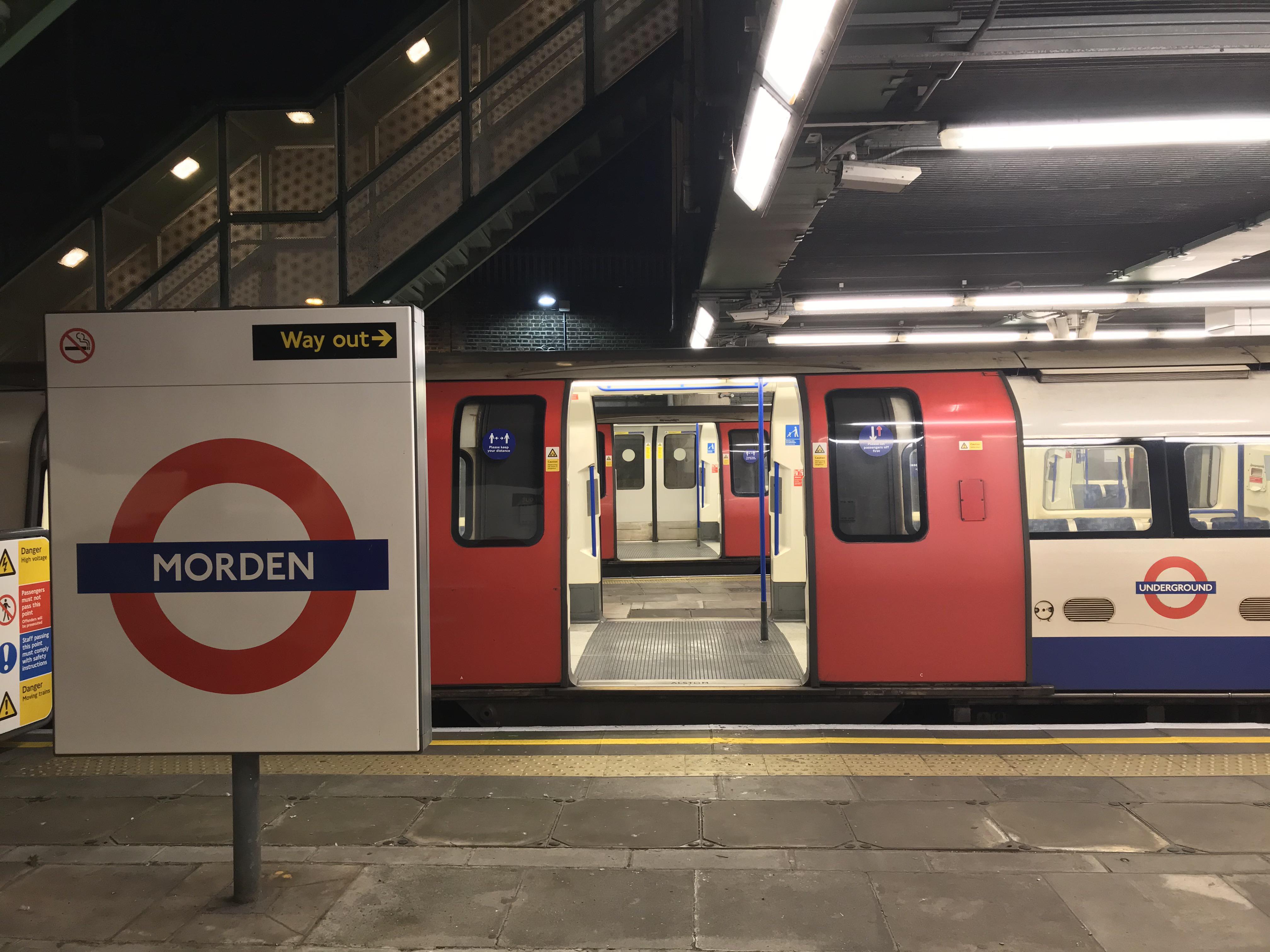 London Underground Northern Line 1995 stock Electric Multiple Unit (EMU