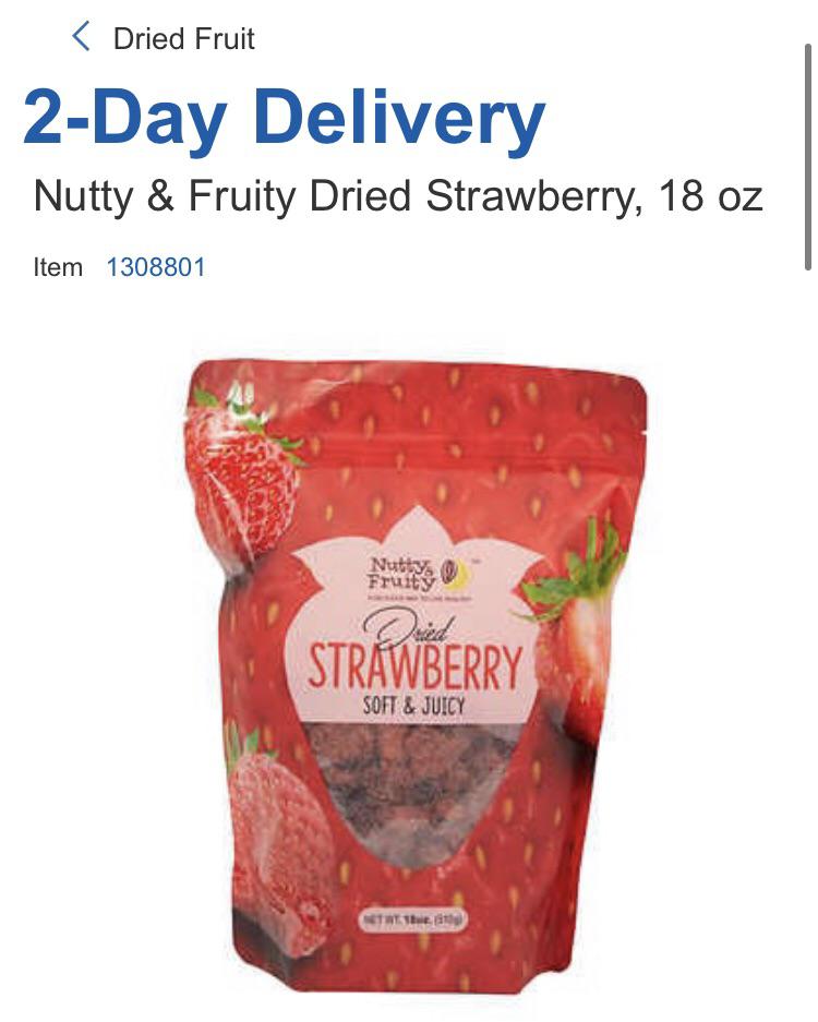 Dried Strawberries Any Good? r/Costco