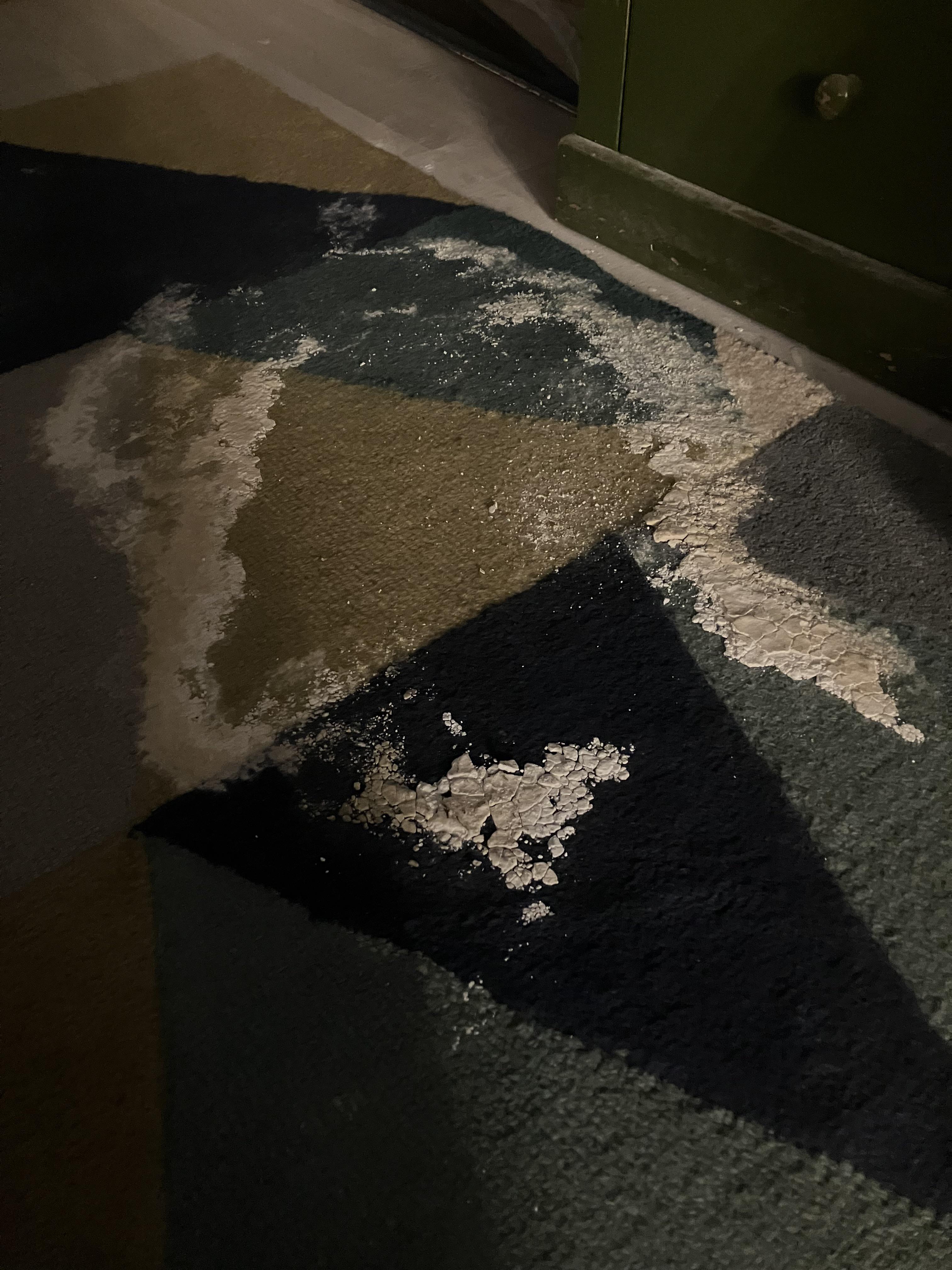 Baking Soda hardened in rug r/CleaningTips