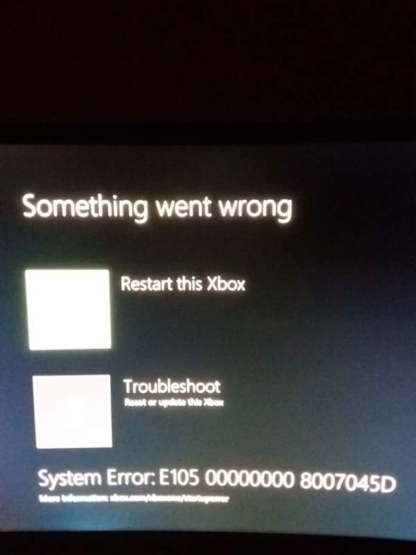 So i got this error on my x1x after resetting the entire console not it wont download games it