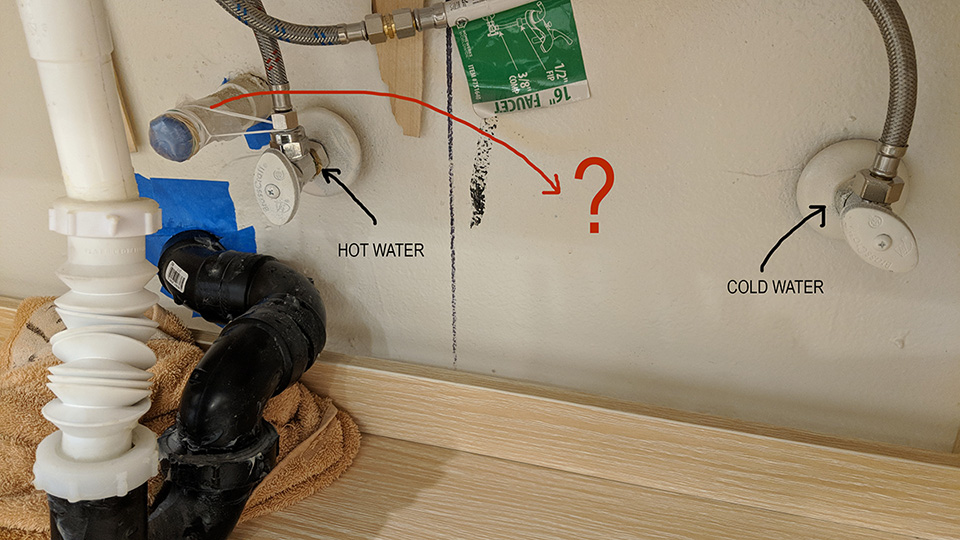 What is this pipe for? for several months it was fine, but now water