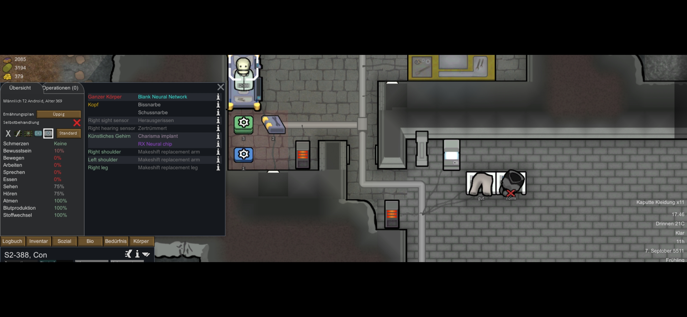 How I repair this android? r/RimWorld