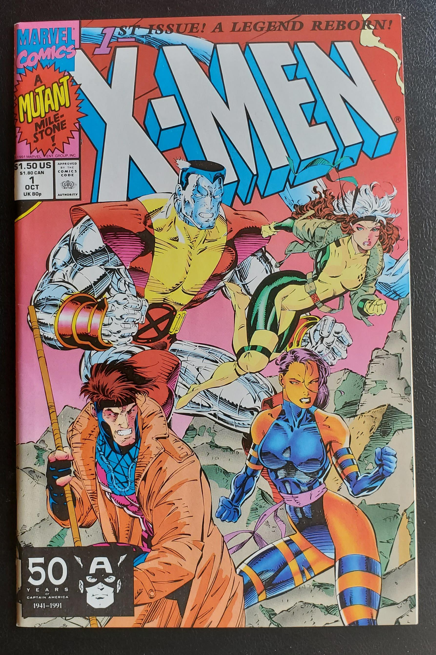 XMEN 1 VARIENT COVER JIM LEE (1991)