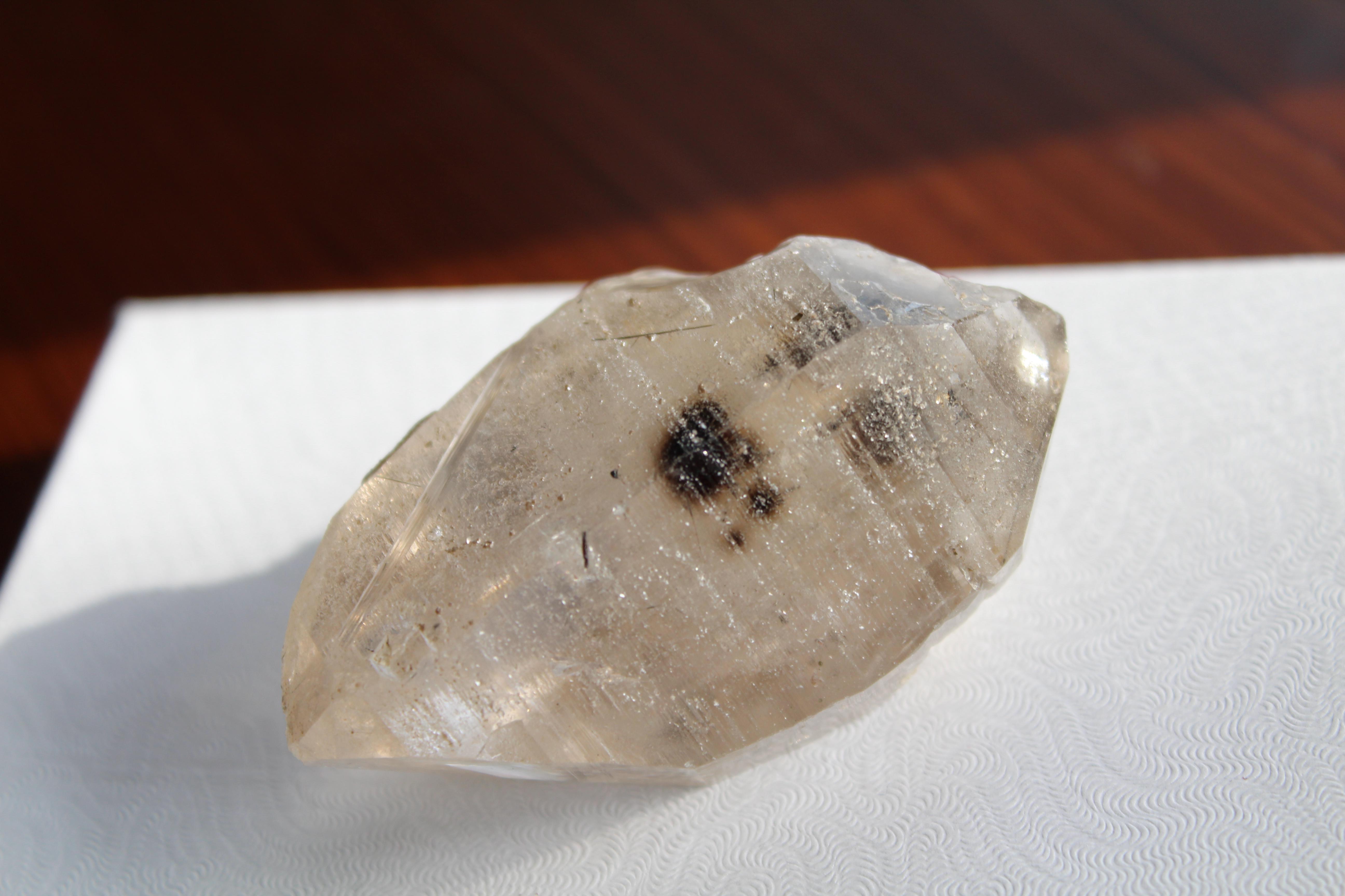 Radioactive(?) Inclusions in Quartz Skardu District, Pakistan r