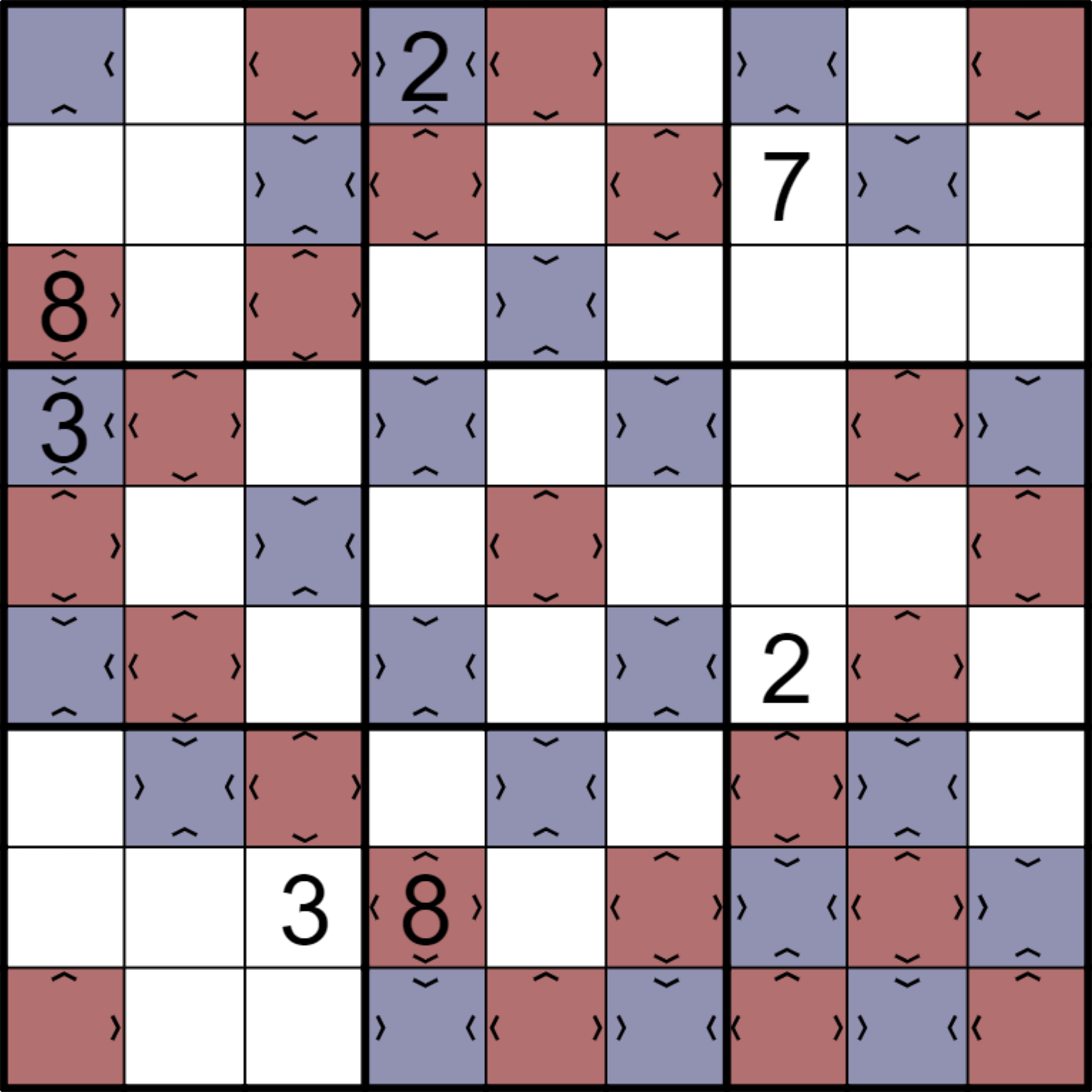 I made a Sudoku with special rules sudoku
