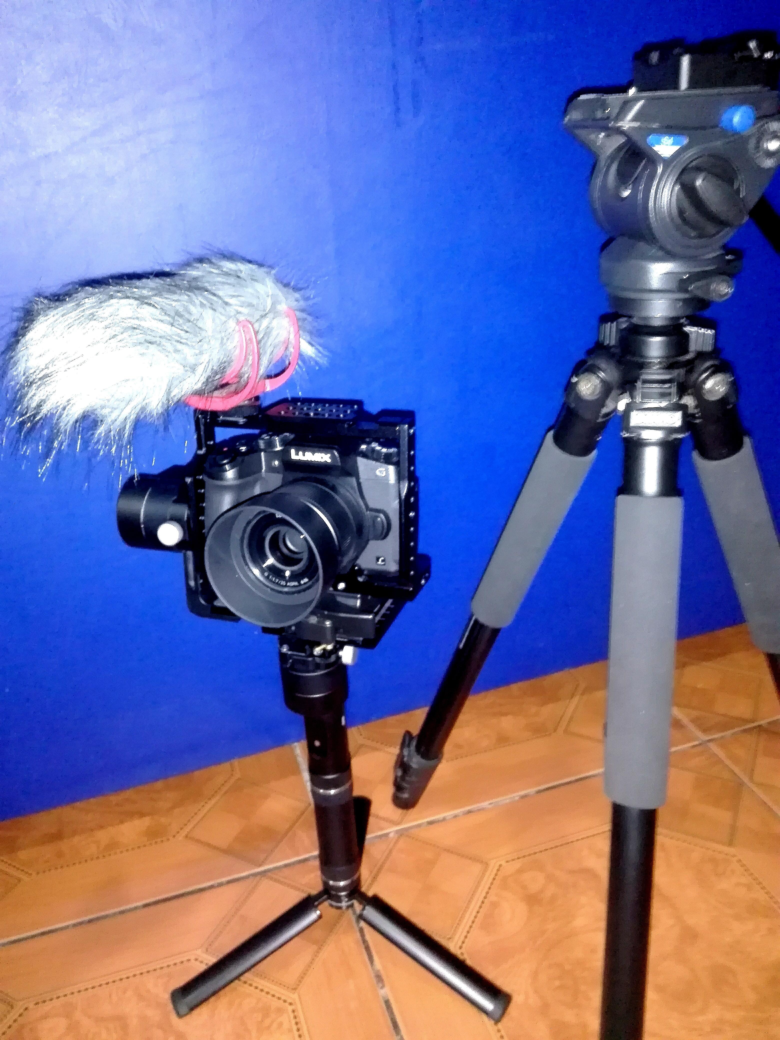 Finally balanced a 25mm on a crane v2 with the help of a cage. r