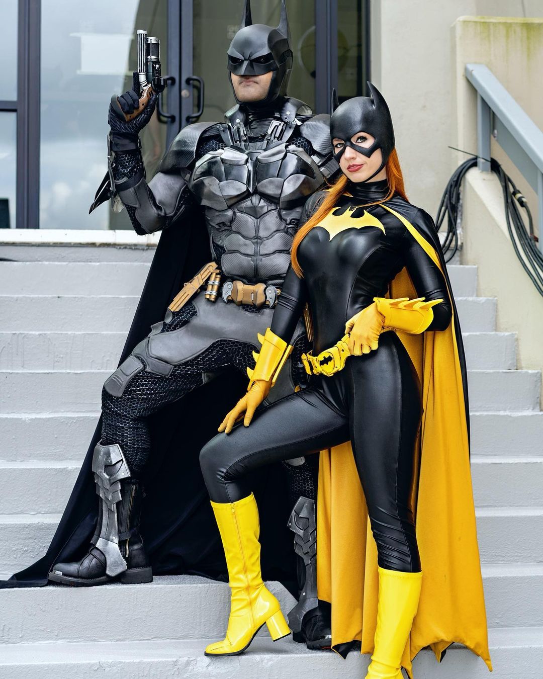 [Cosplay] Batman & Batgirl by Saad Ahmad & Amanda Lynne