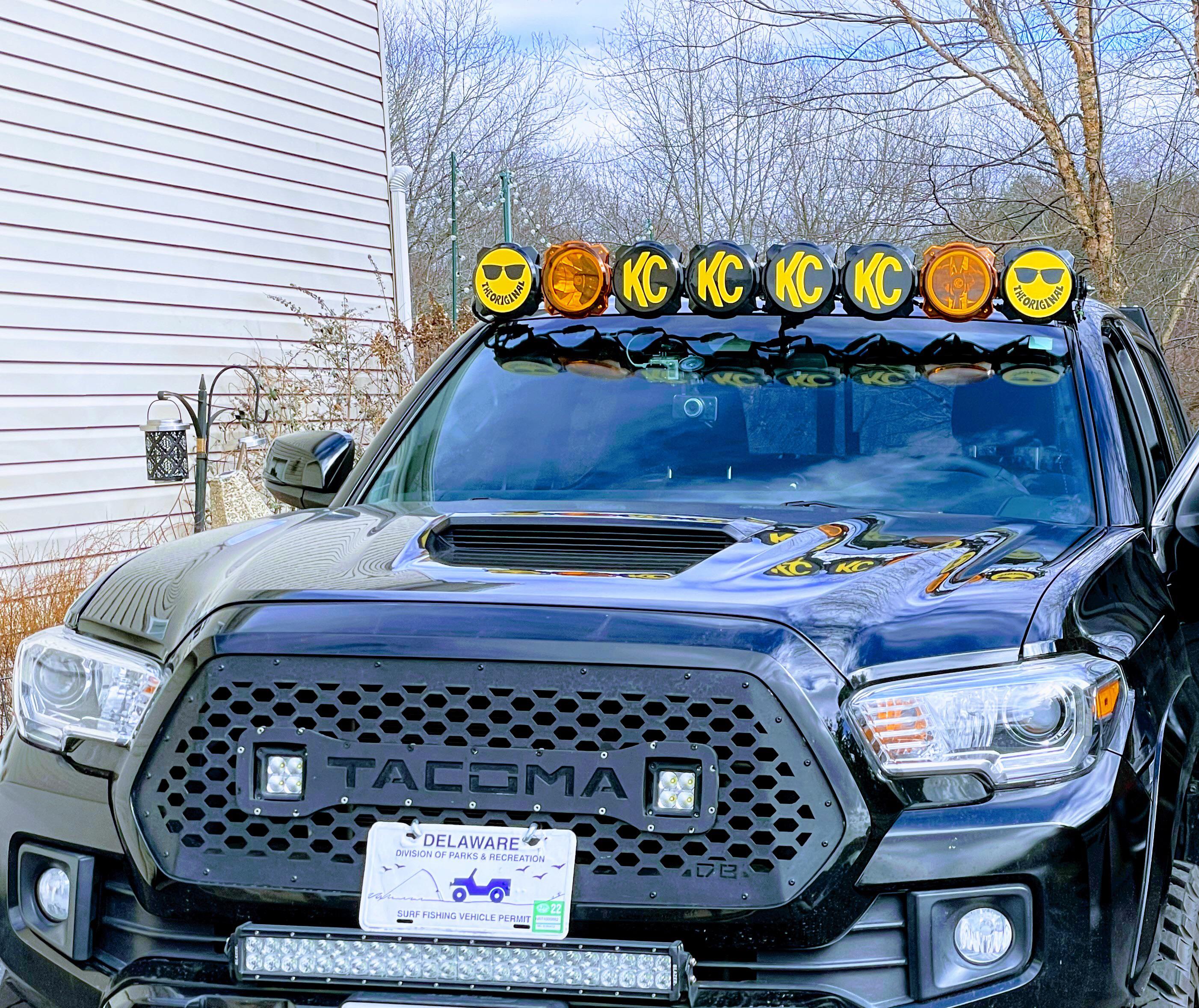 Installed my KC Gravity Pro6 lights.