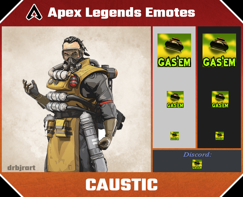 Caustic Gas Emote. P.s buff caustic r/apexlegends