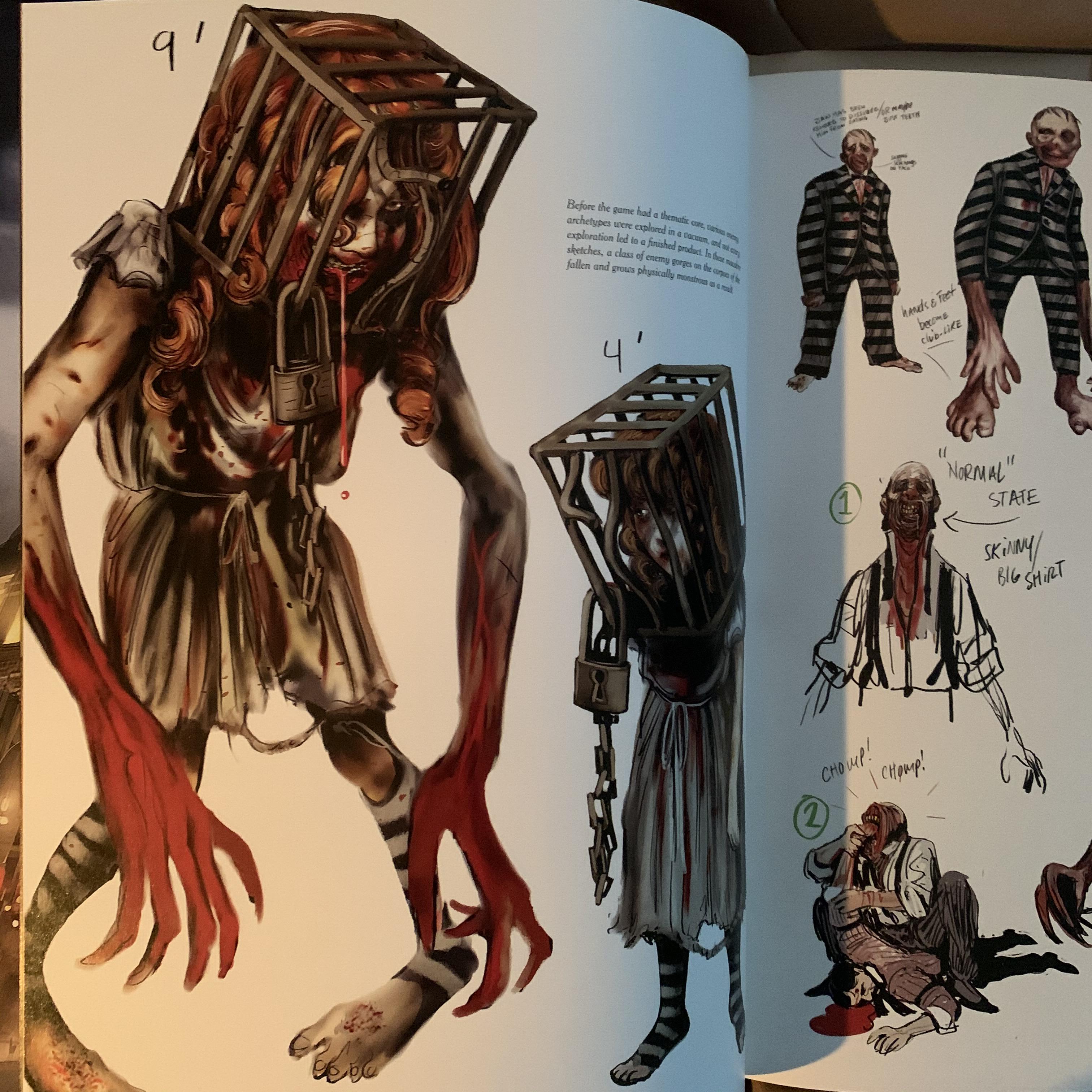 Another Concept Sketch From The Bioshock Infinite Art Book Made Early In Development When The Game Had A More Horror Feel R Gaming
