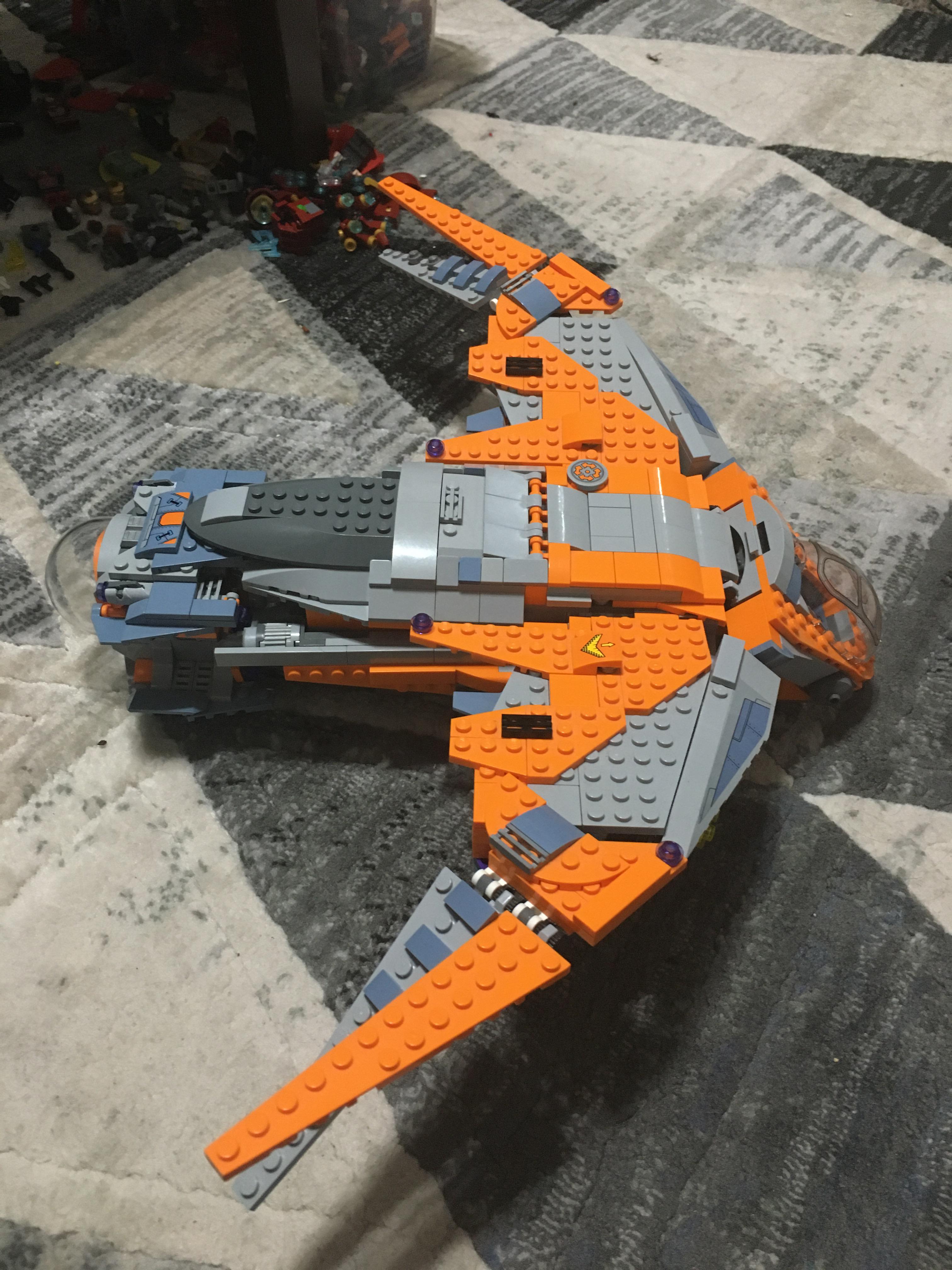 I upgraded my LEGO Benatar by extending the back marvelstudios