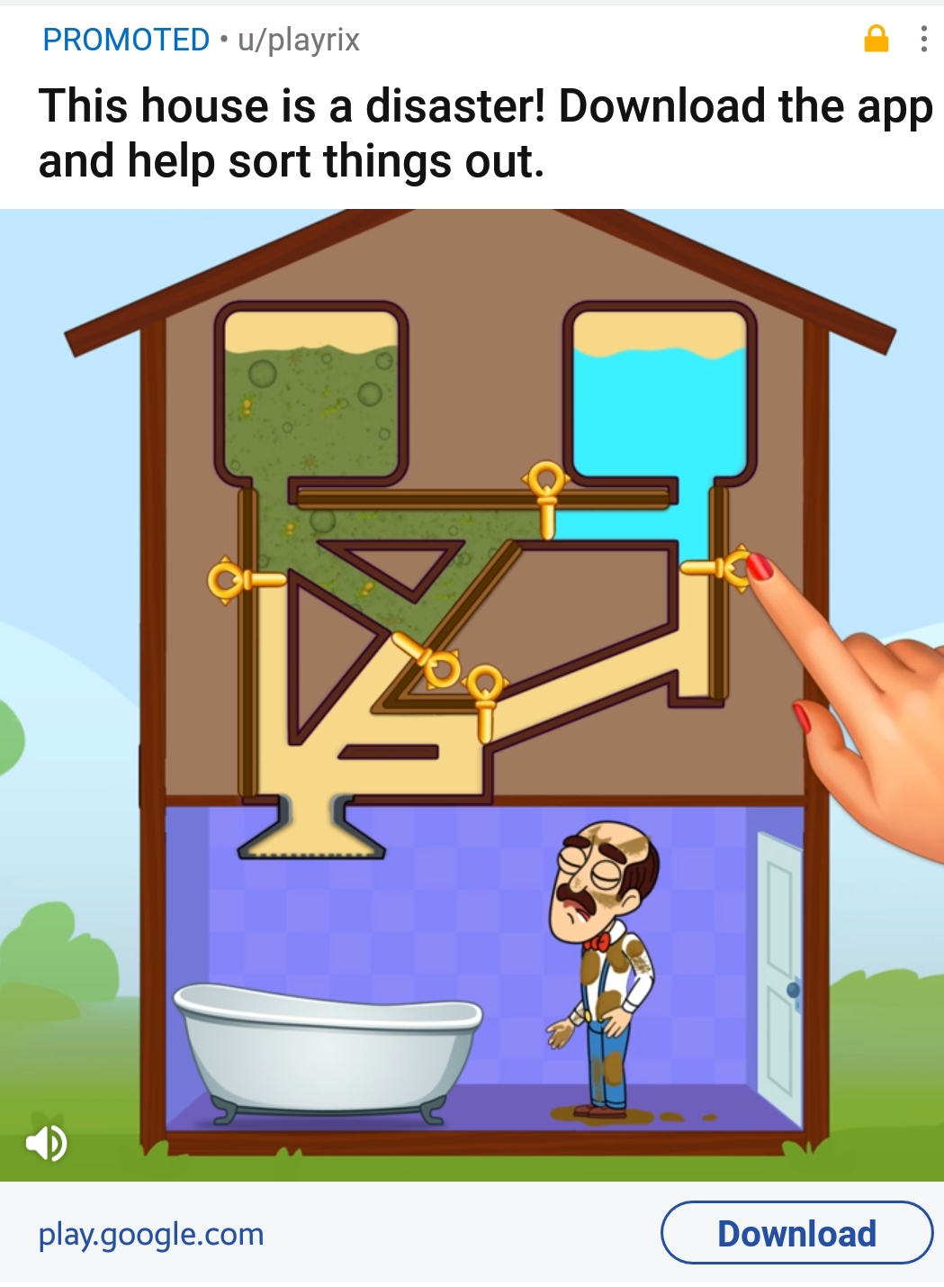 I thought Homescapes ads were banned