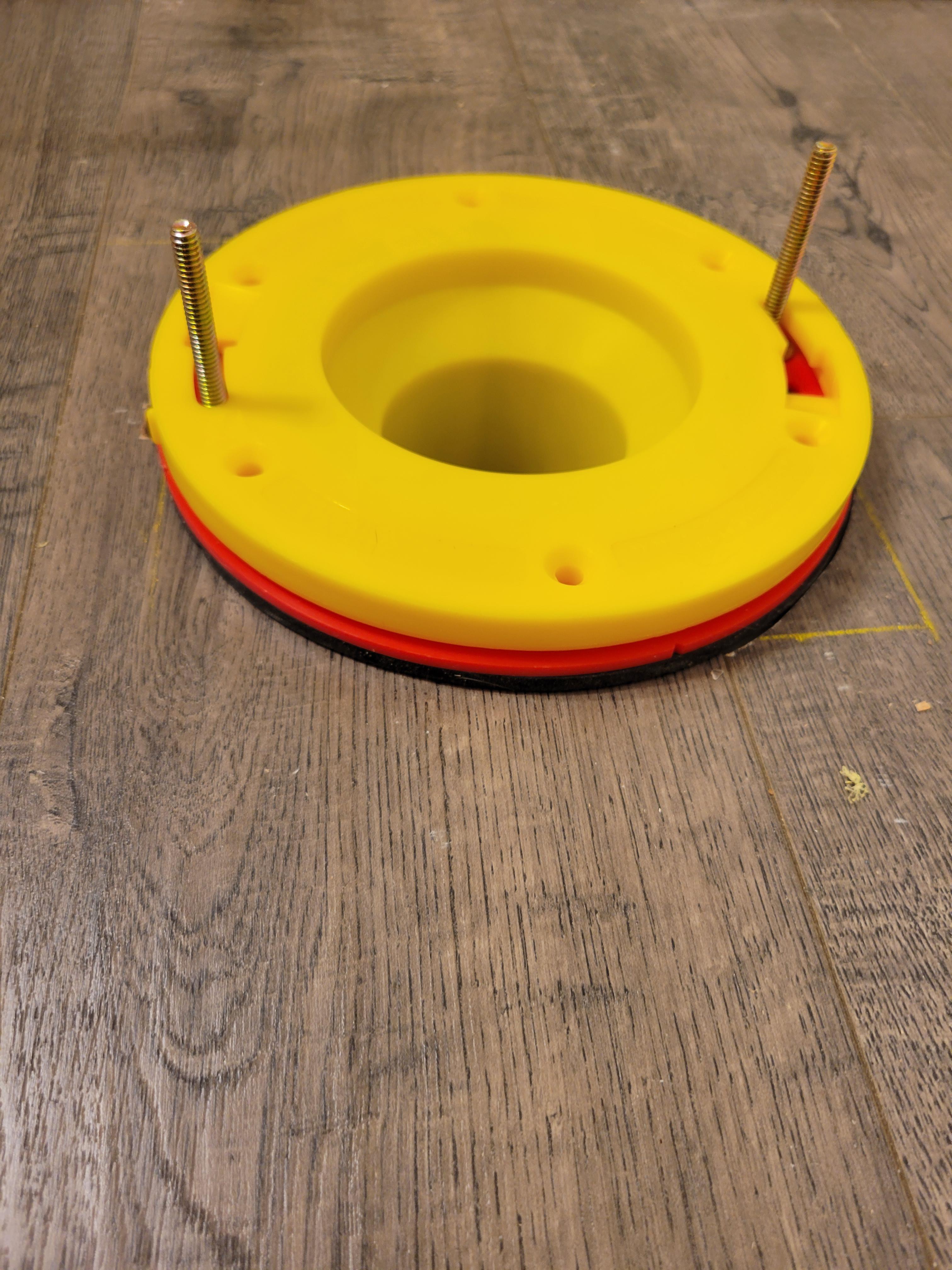 Toilet flange height issue, question in comments. r/Plumbing