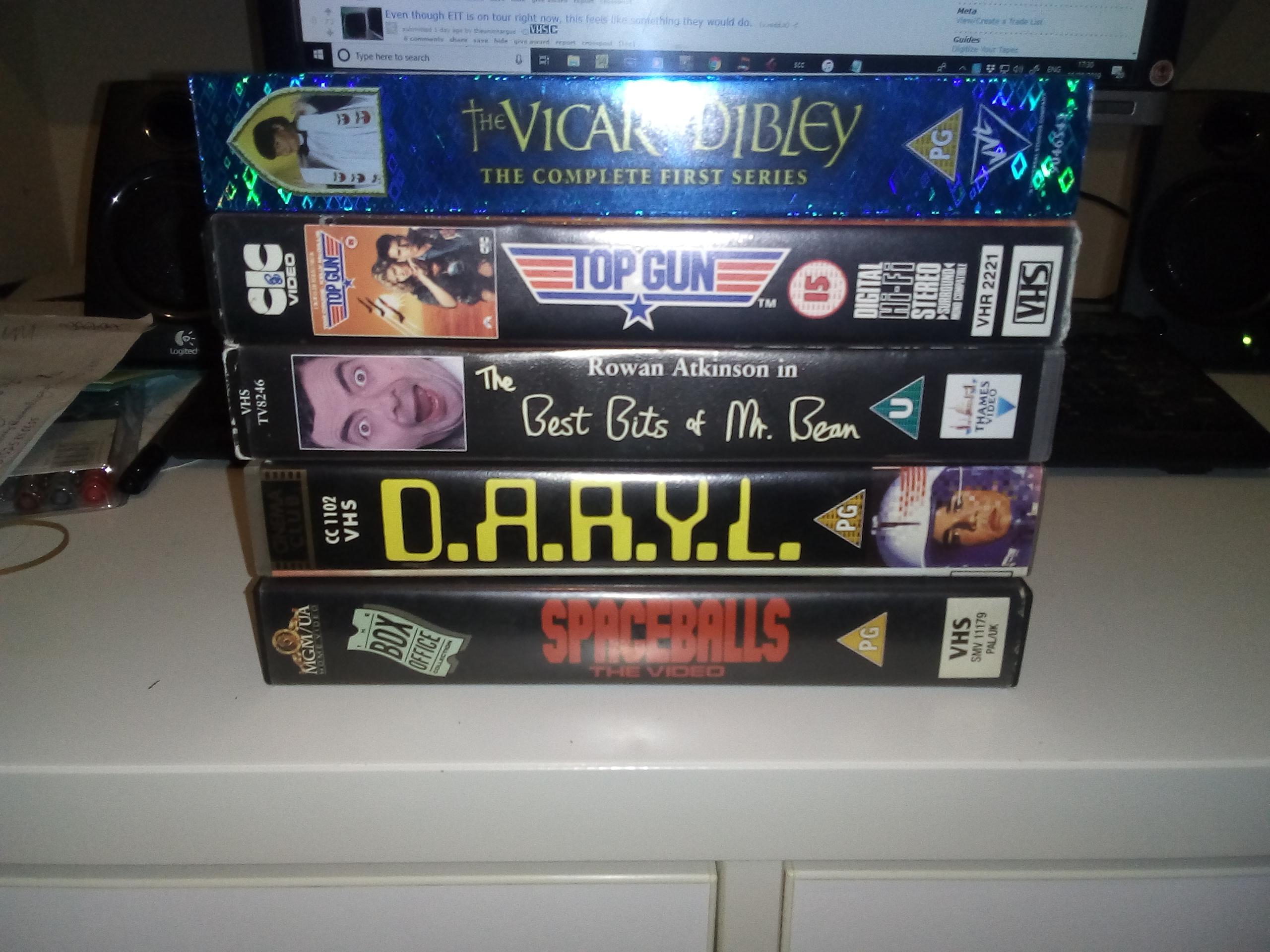 Found these in a charity shop today, 50p each ^_^ r/VHS