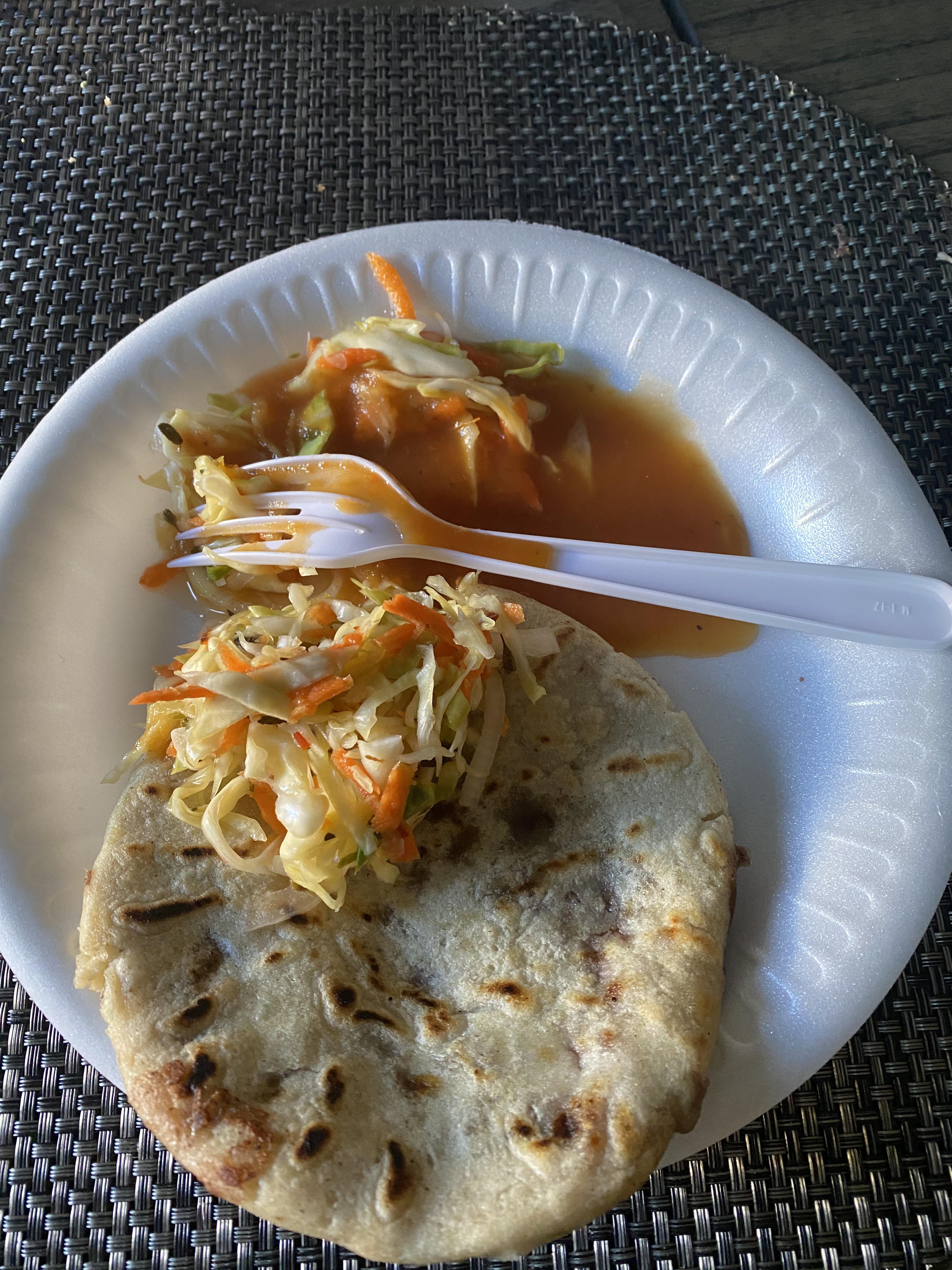 Pupusa calories? Made from beans and cheese . thanks!! r/caloriecount
