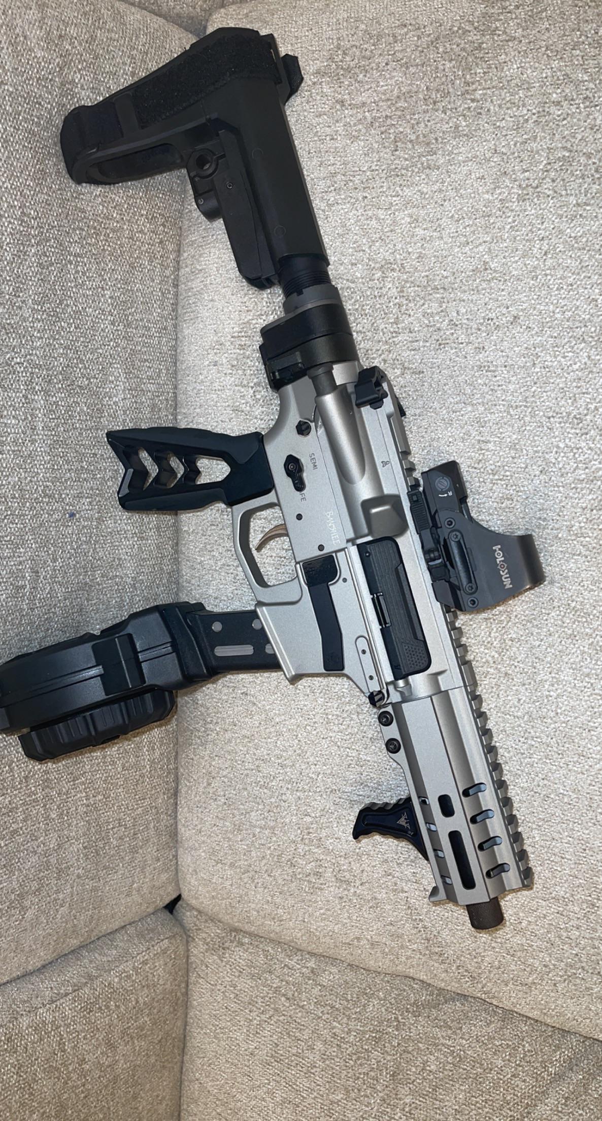 Cmmg banshee 300 chambered in 45 acp. r/AR9