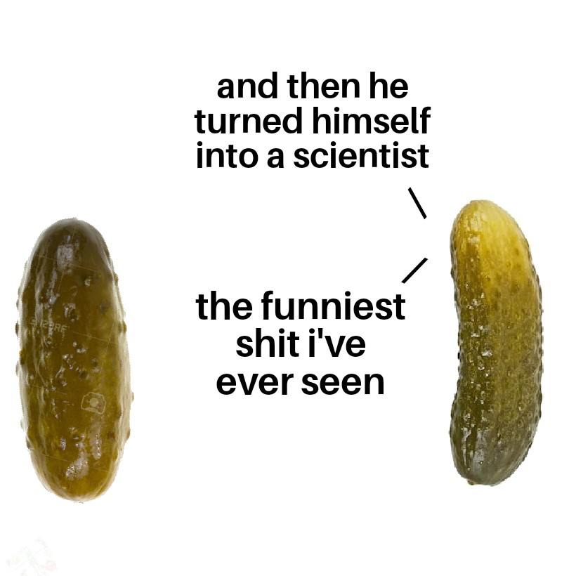 so there is a pickle... r/dankmemes