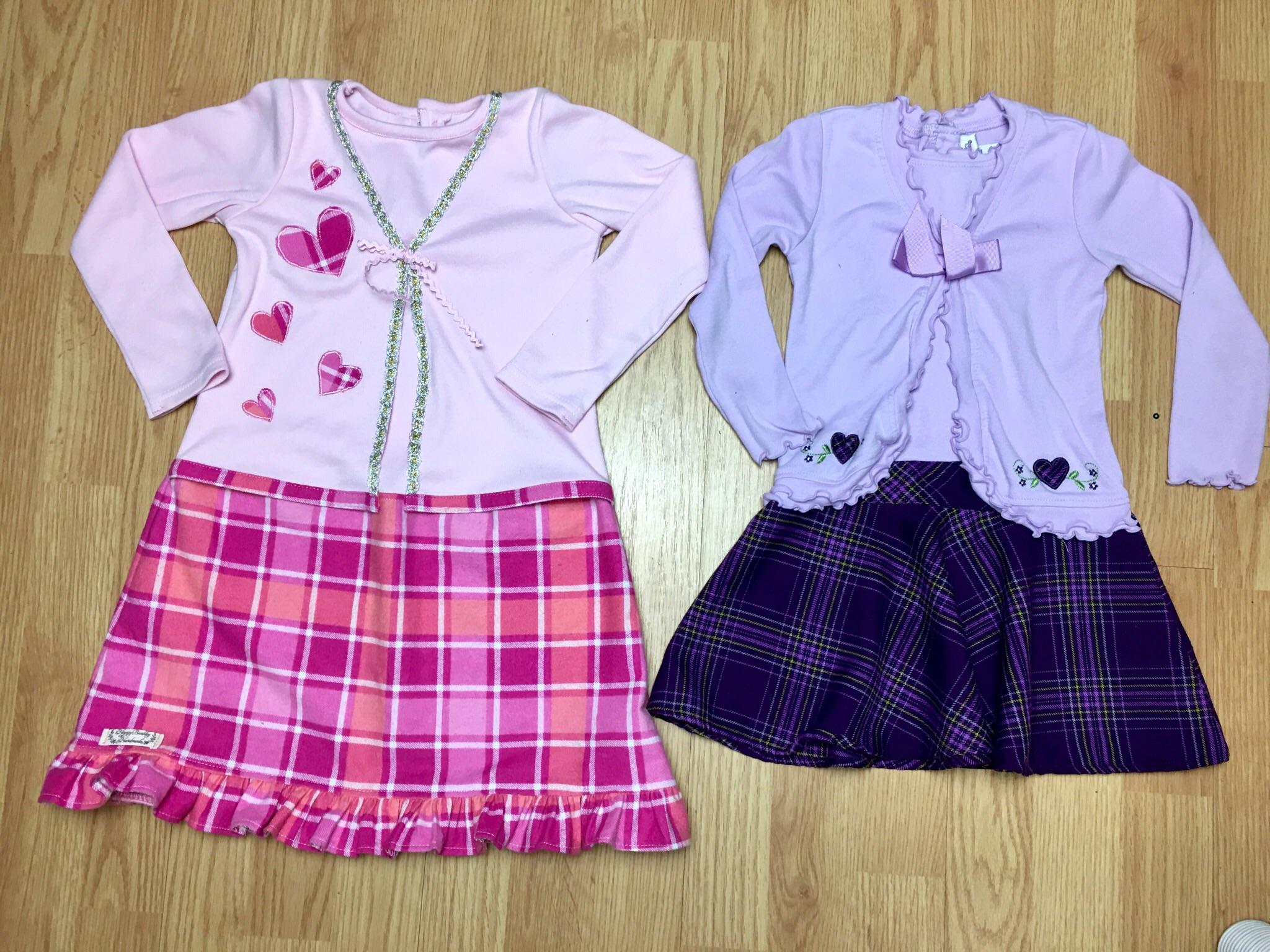 The purple dress are my 5 year old daughter favorite dress and she