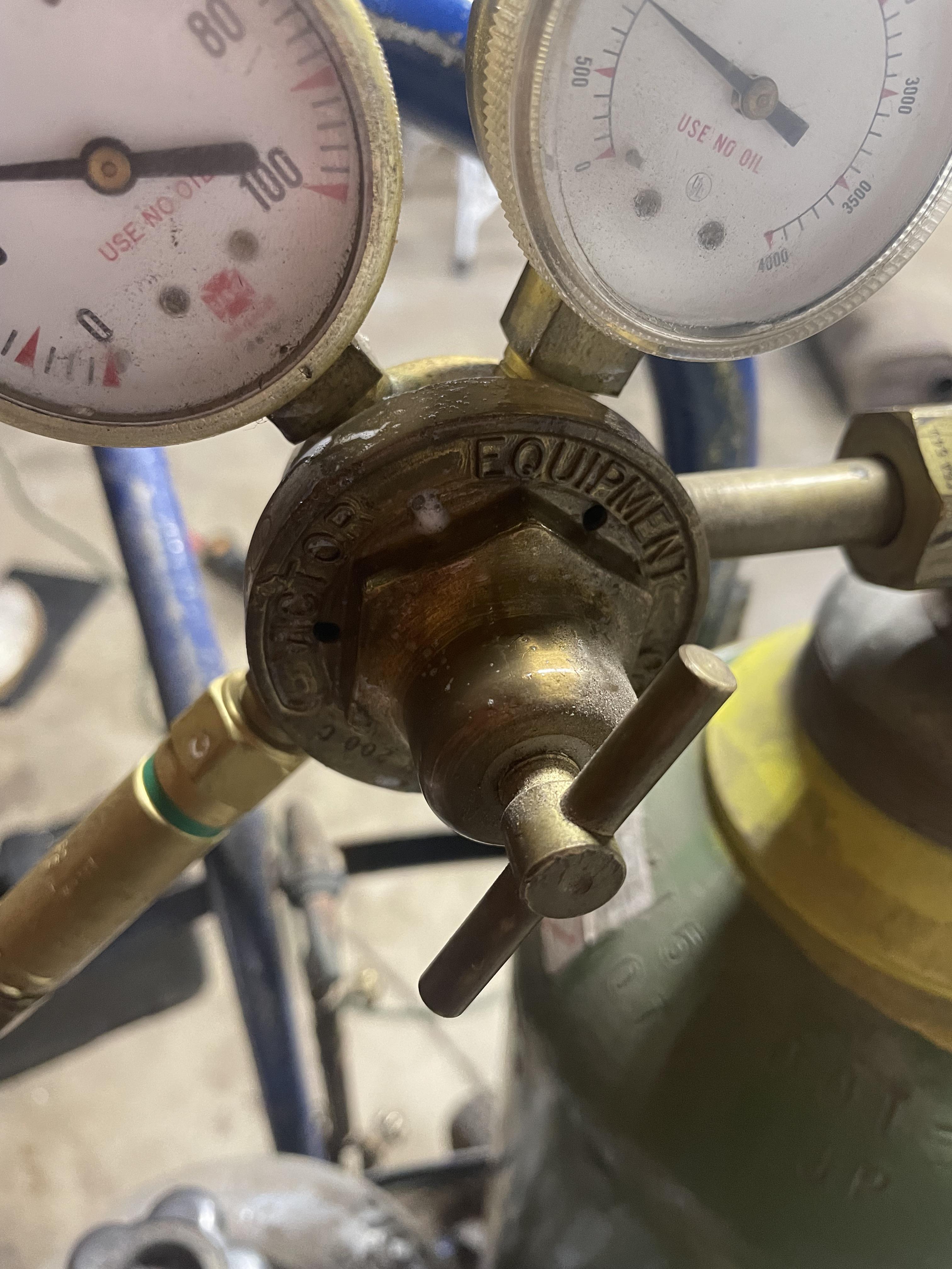 Can i have this Victor regulator rebuilt ? small leak when pressurized on the 11 o’clock hole