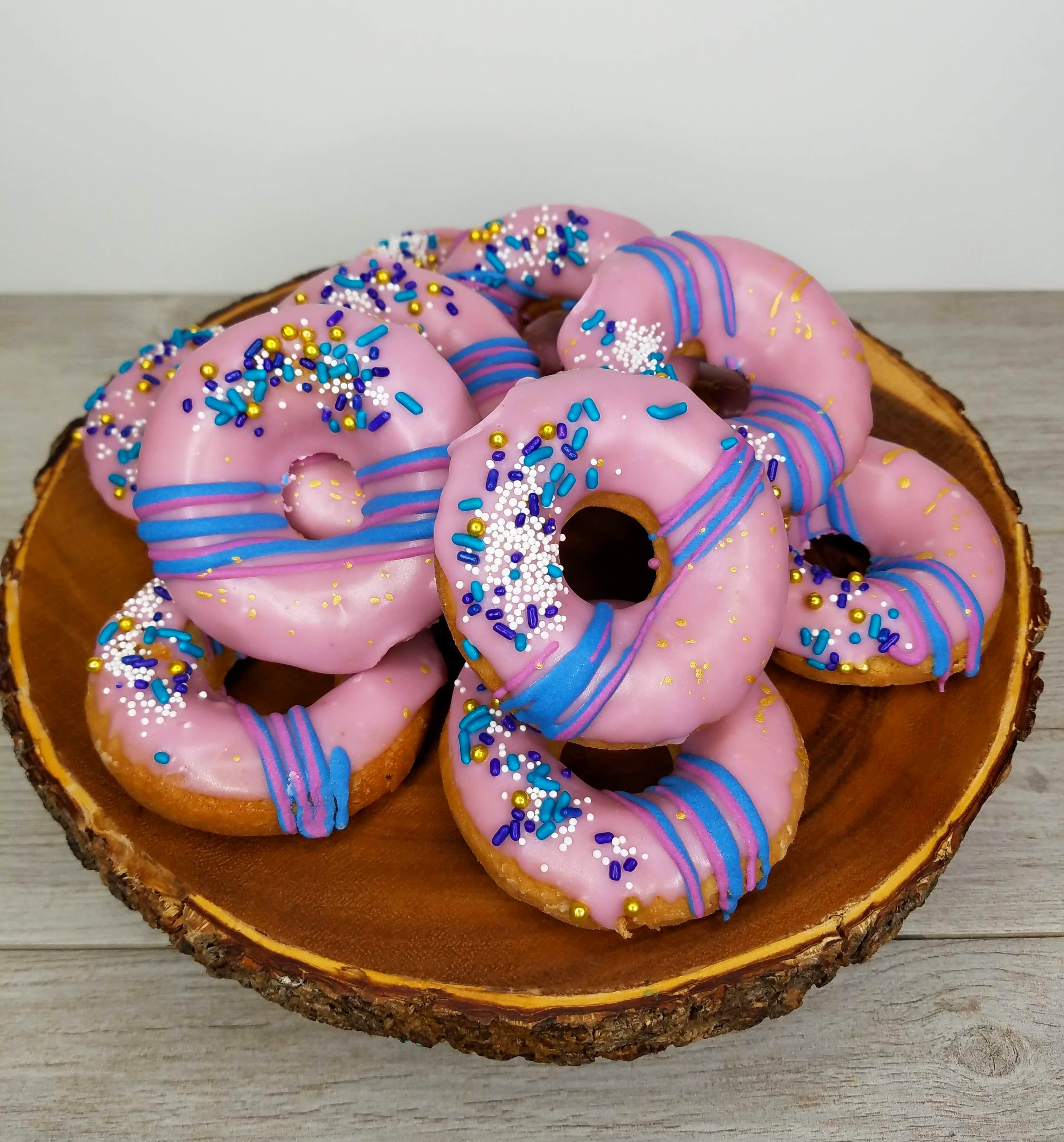 Cake donuts. Design made up as I went along. r/Baking