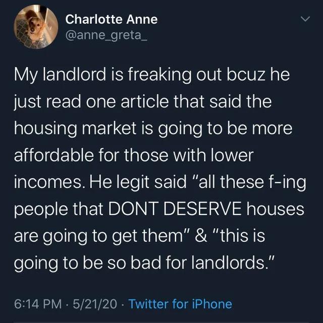 it’s almost like what’s bad for landlords is good for everyone else 🤔