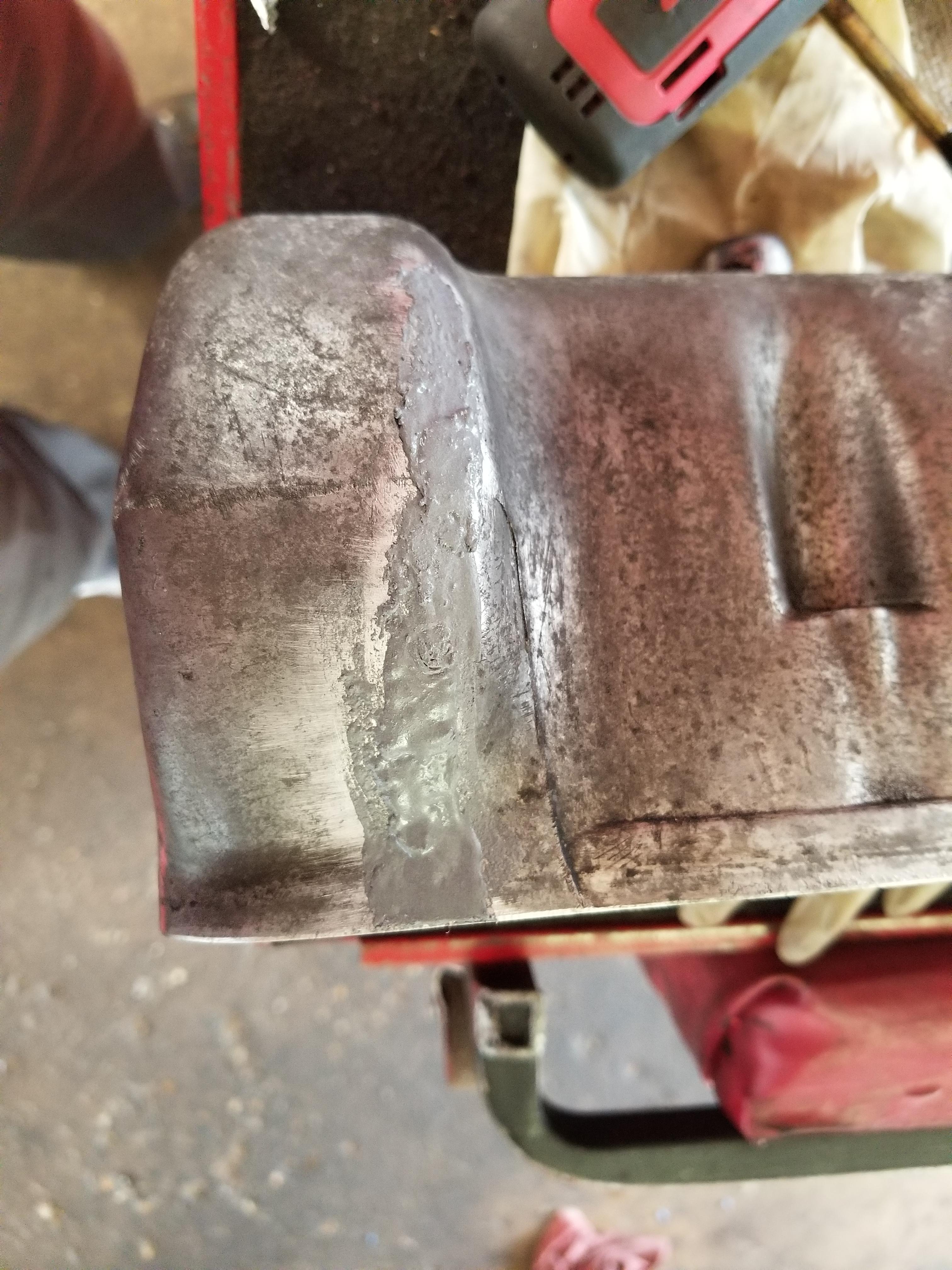 Update on the Mercedes valve cover crack. JB weld ftw! r