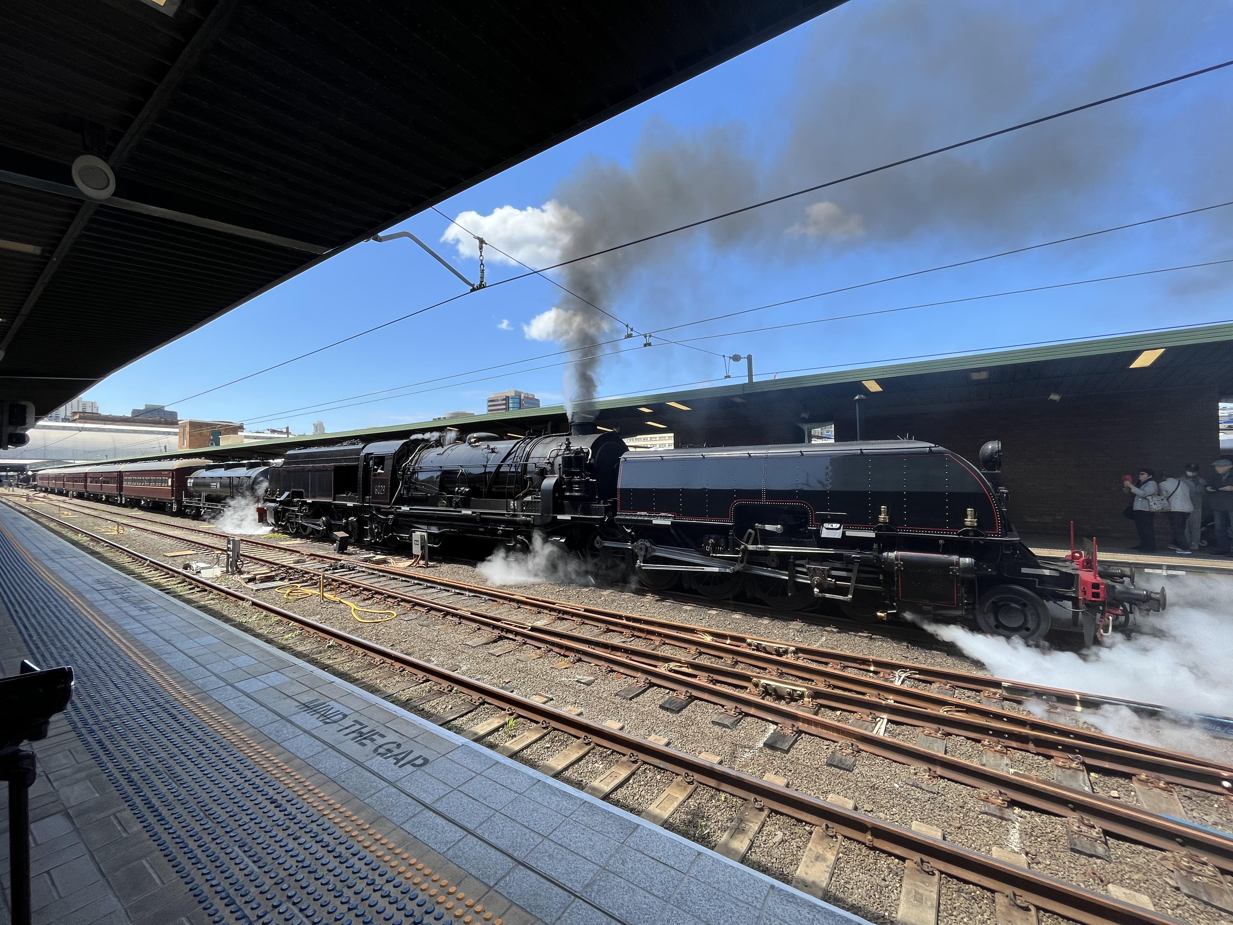 BeyerGarratt 6029, Australia’s largest steam r/trains