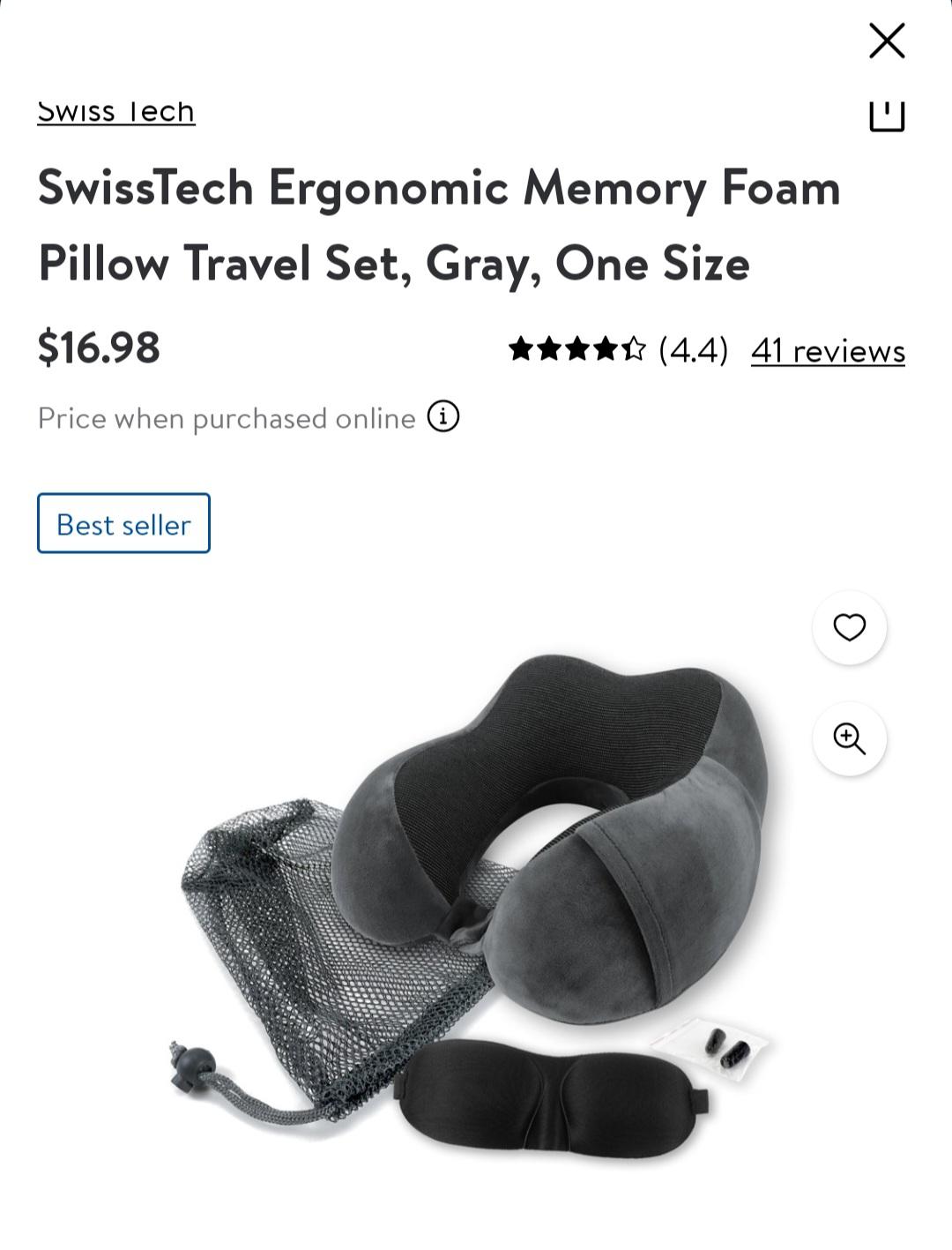 Amazing travel pillow to use for piercings r/PiercingAdvice
