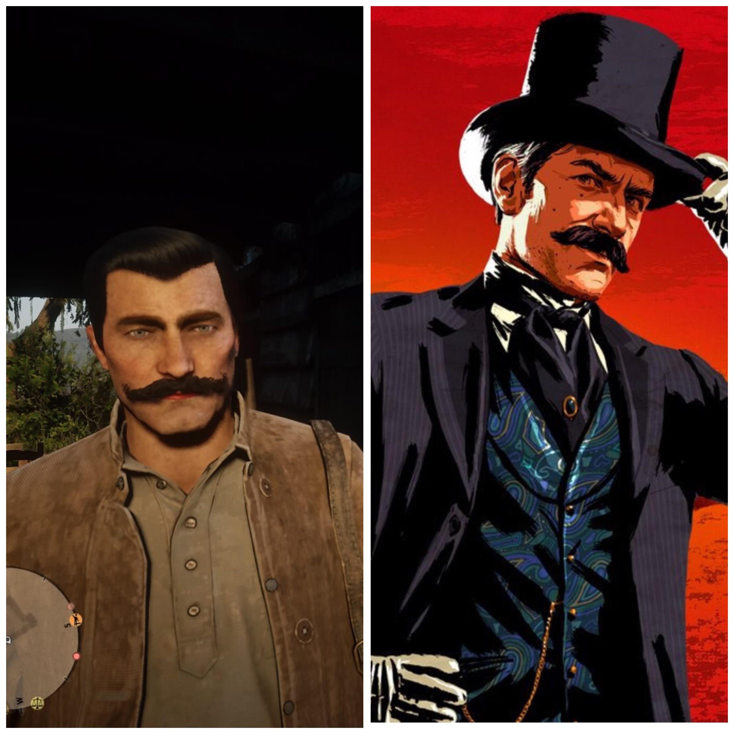 My best attempt for Trelawny. Hello my dear boy. r/reddeadredemption
