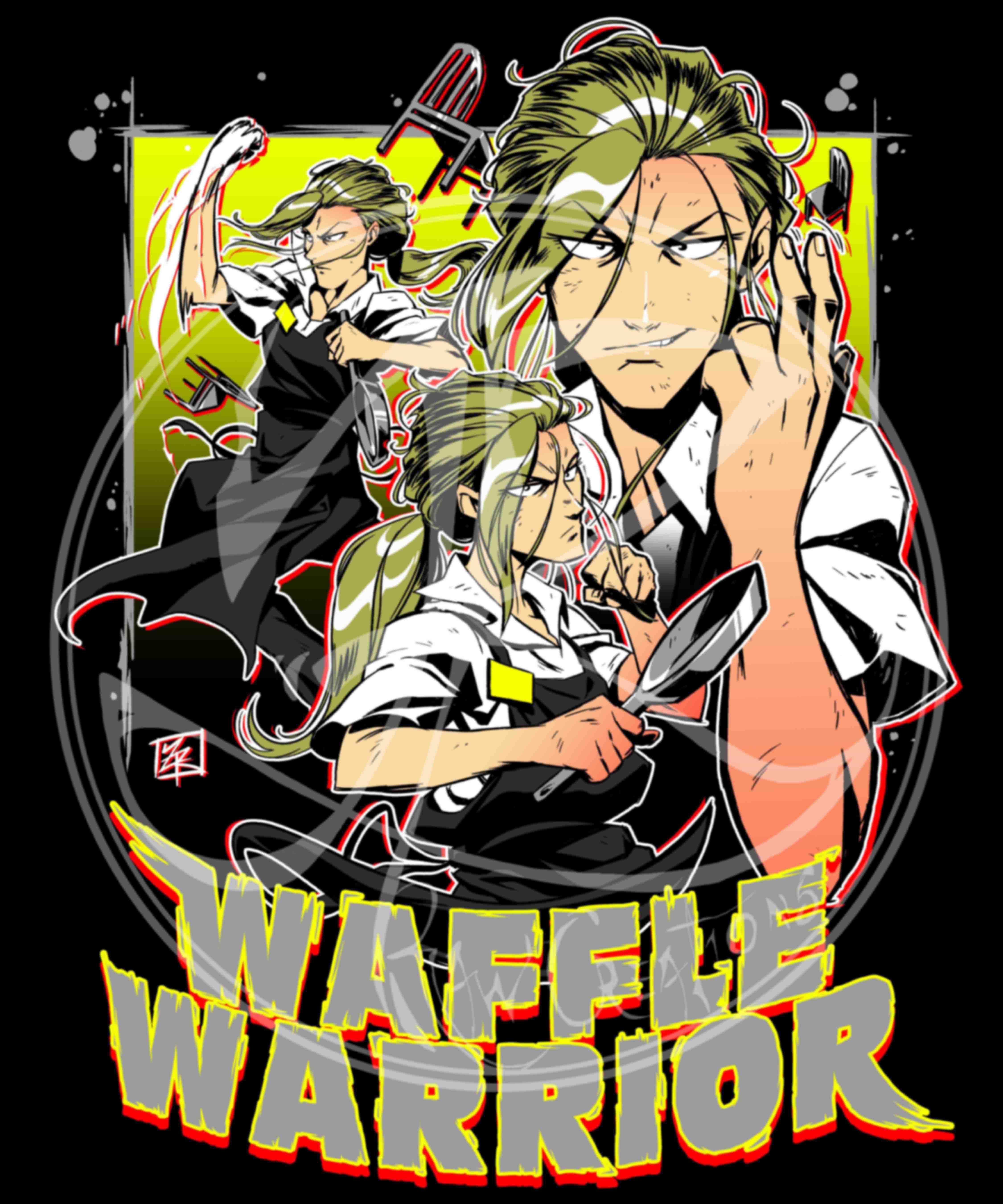 Official Waffle Warrior shirt is now available for presale. I teamed