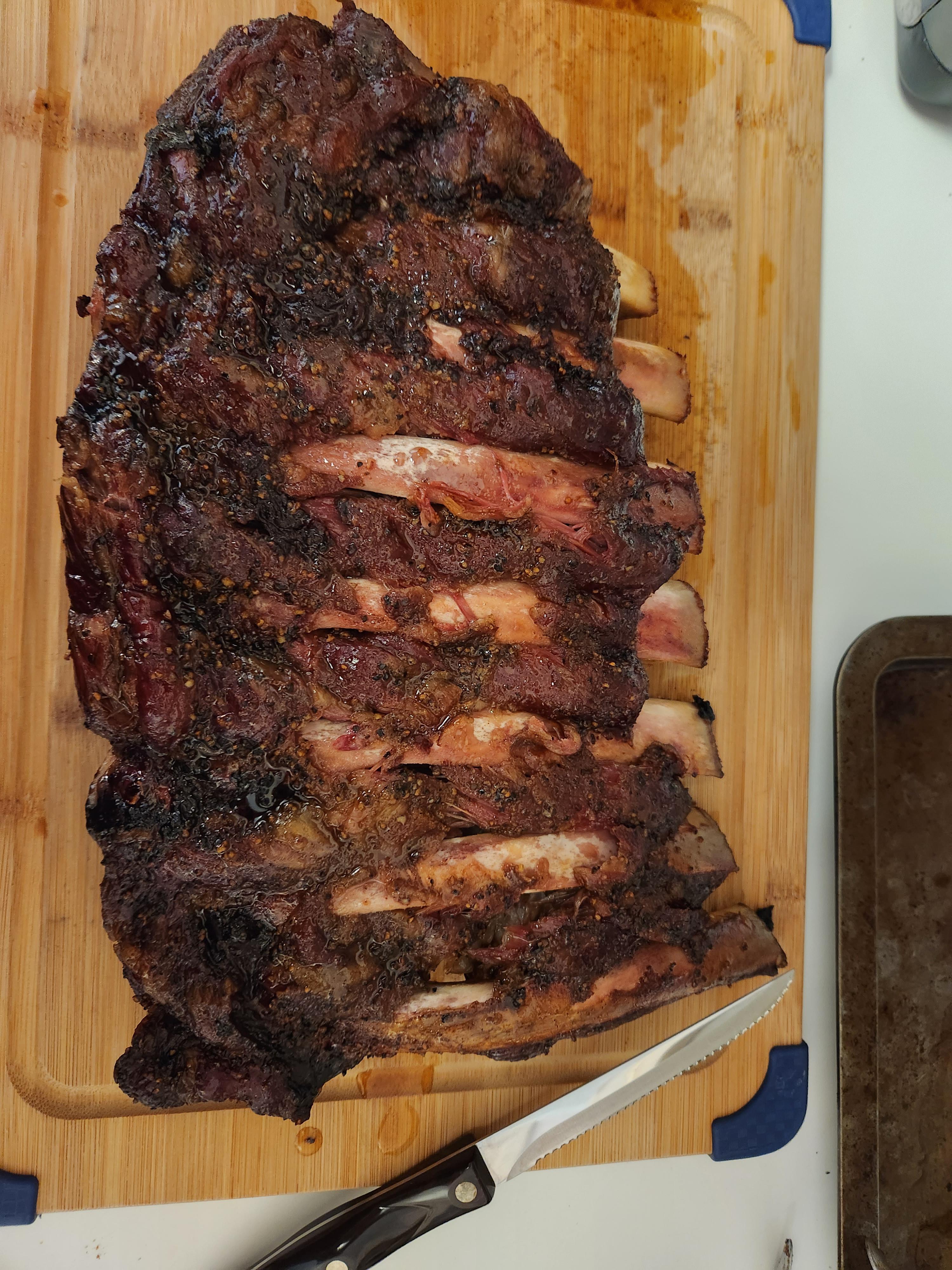 Holy Cow beef back ribs! r/pelletgrills