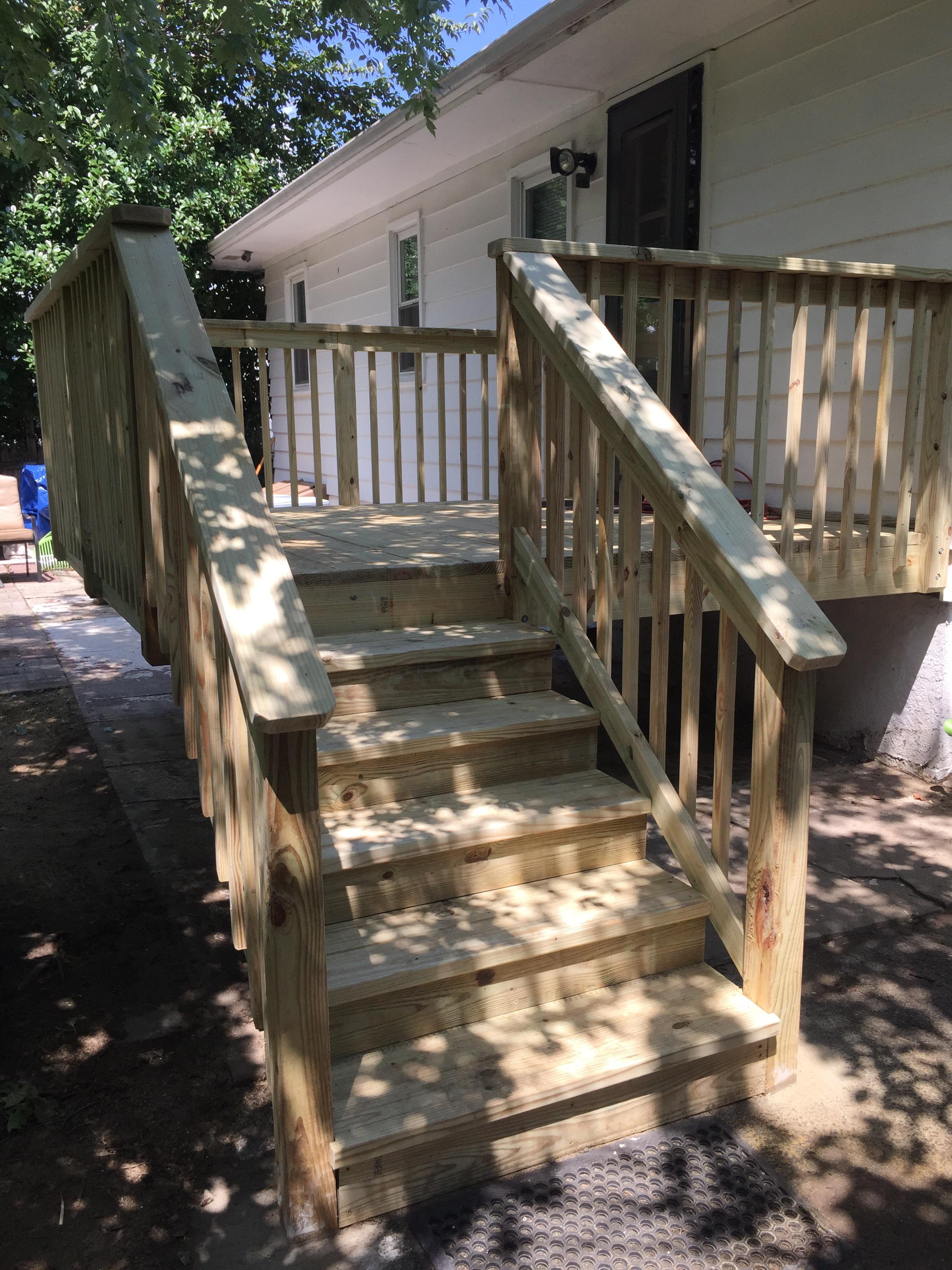 One of our deck jobs in Blackwood,NJ r/Carpentry