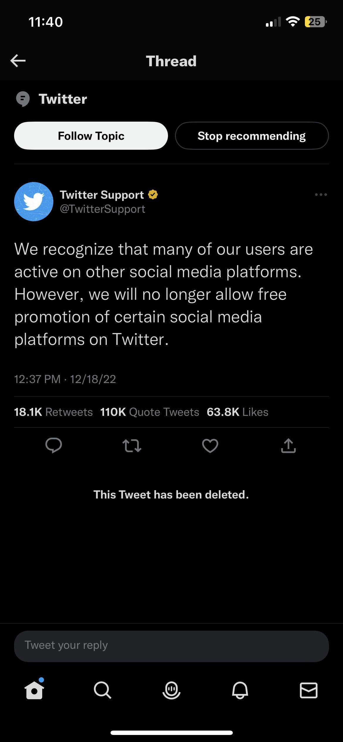 I wonder why they deleted this tweet… r/facepalm