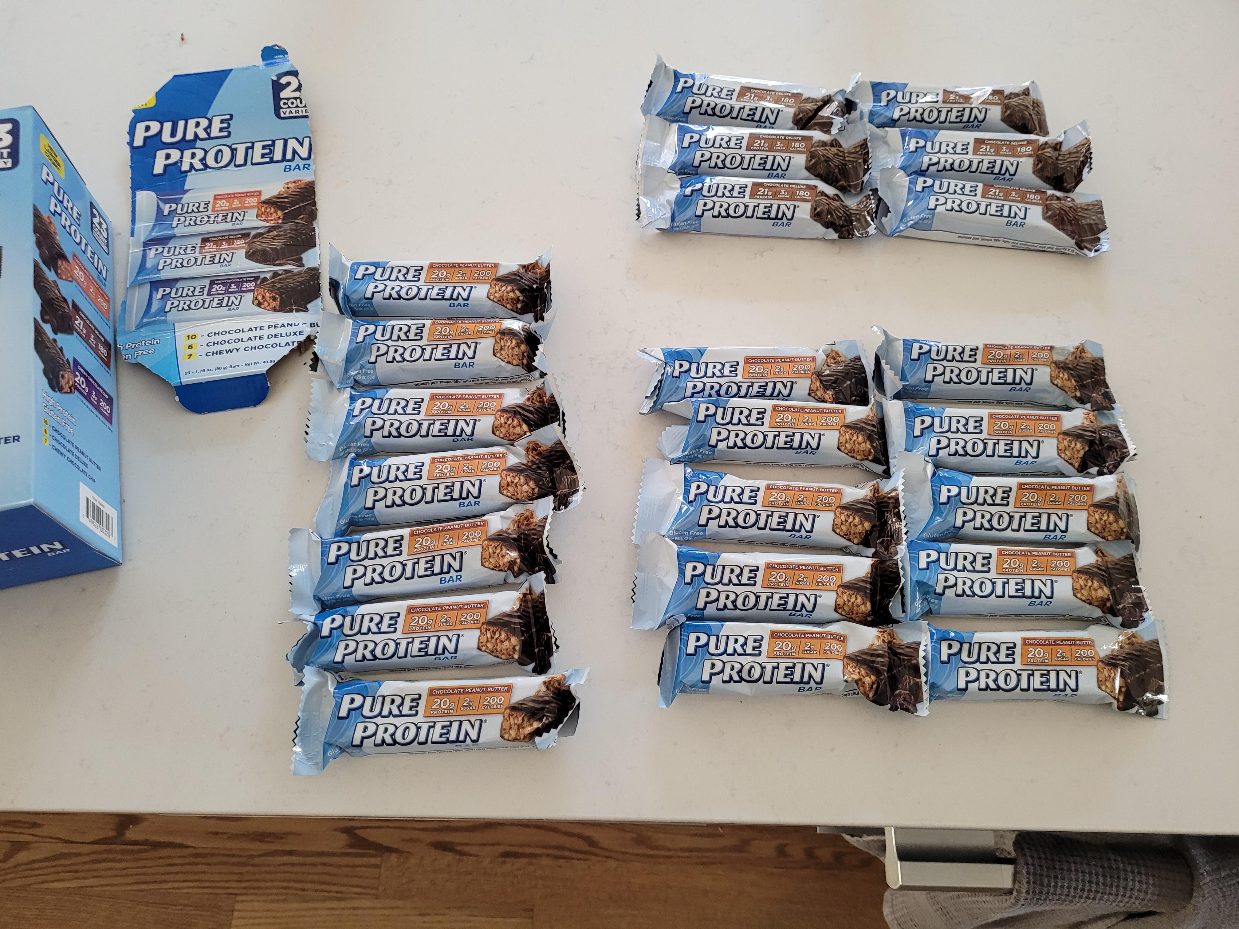 Just opened the 23pack of Pure Protein bars to find my favorite flavor