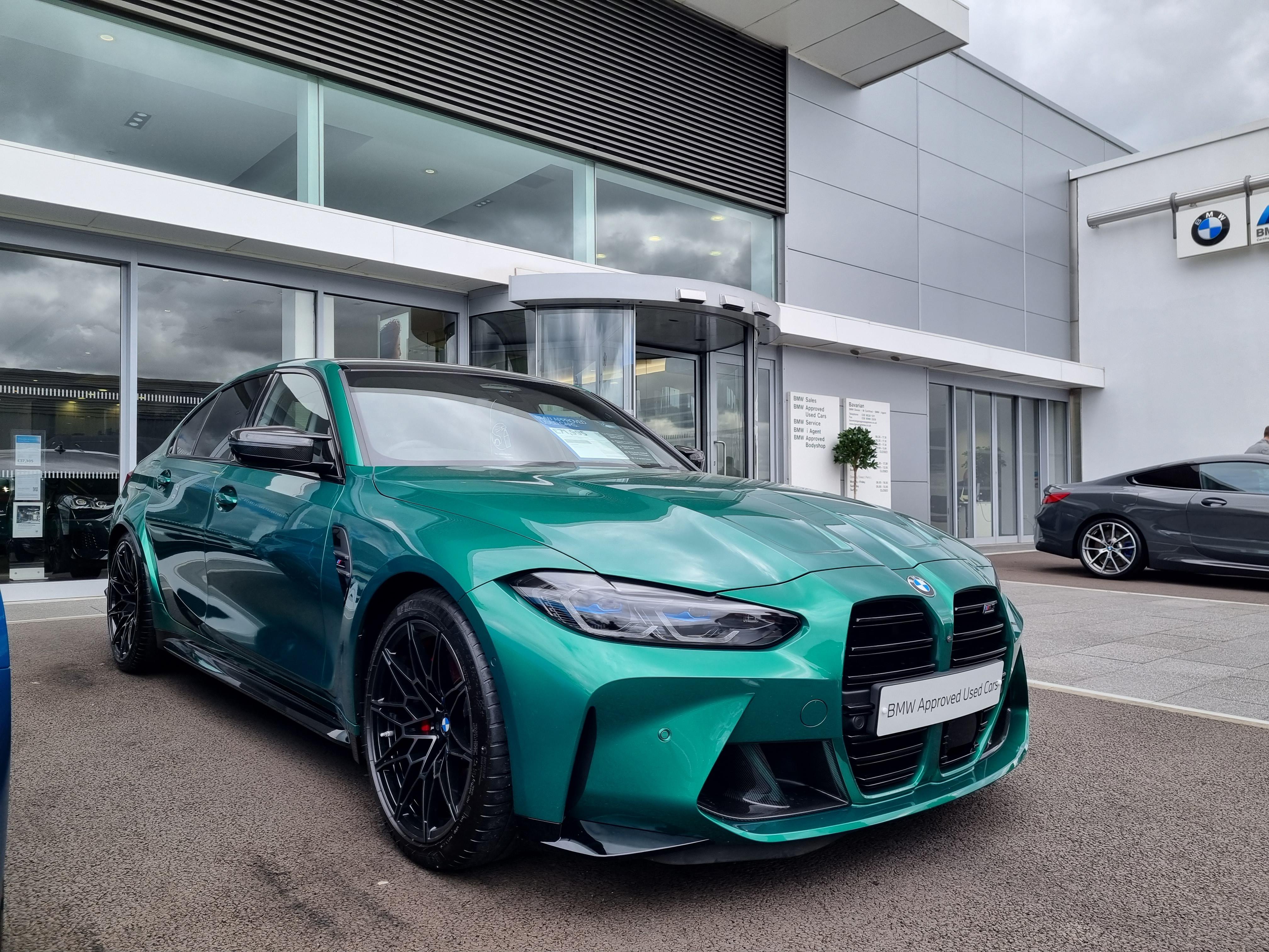 Isle of Man Green, BMW M3 Competition (4032x3024) r/carporn