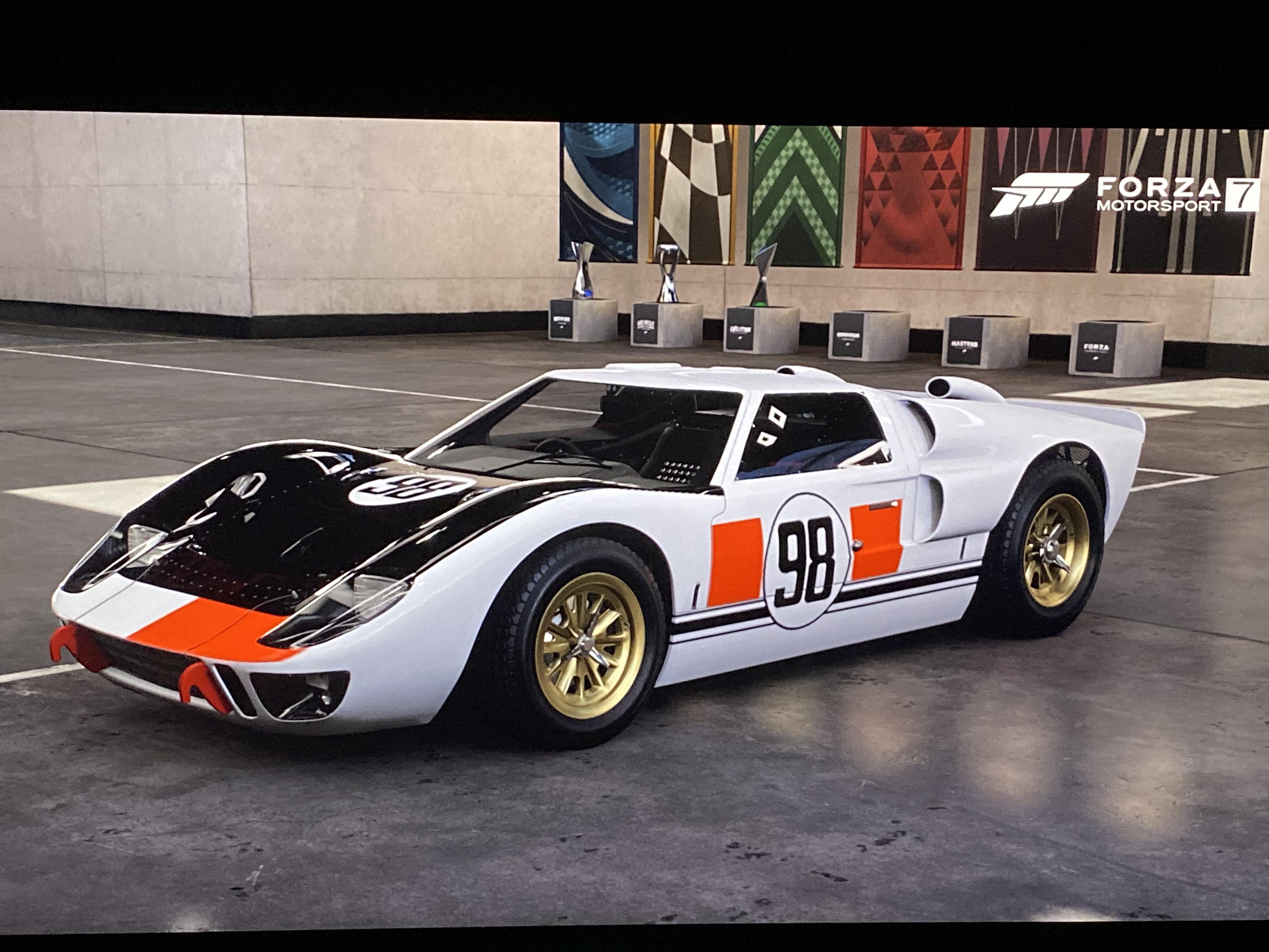 Ford v Ferrari themes are so in right now! forza