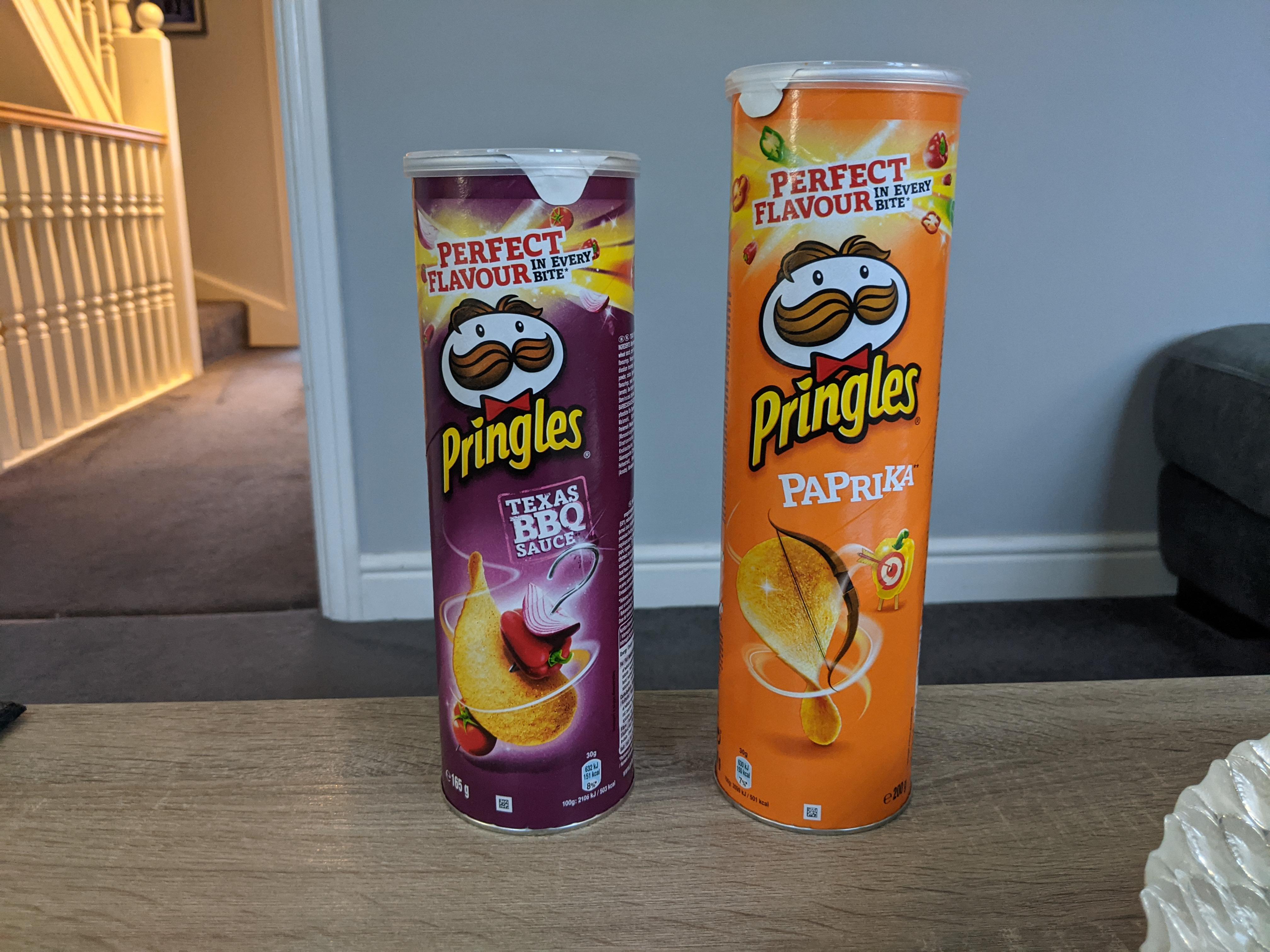 Dear Pringles, go do one. r/shrinkflation