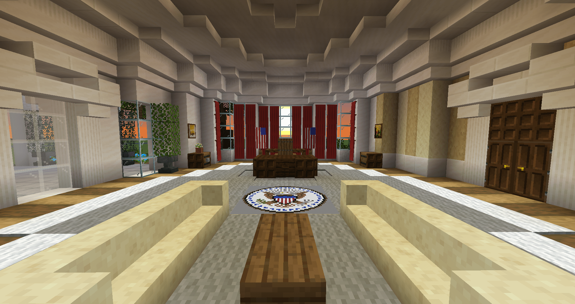 The Oval Office r/Minecraft