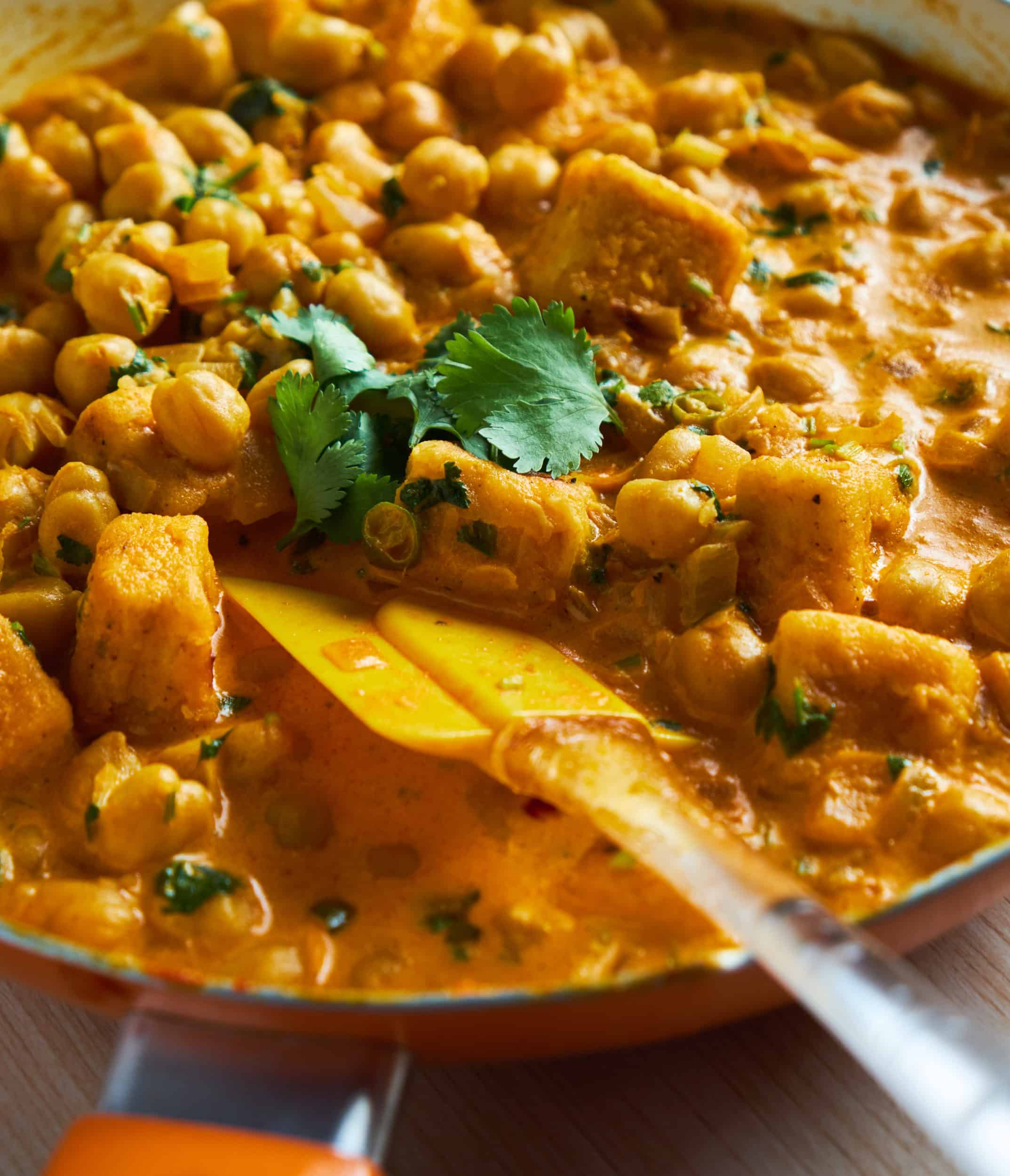 Chickpea Tofu Curry r/veganrecipes