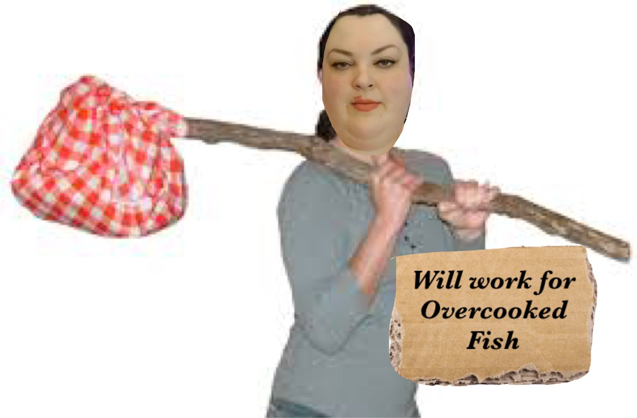 Will work for overcooked fish. r/FoodieBeauty