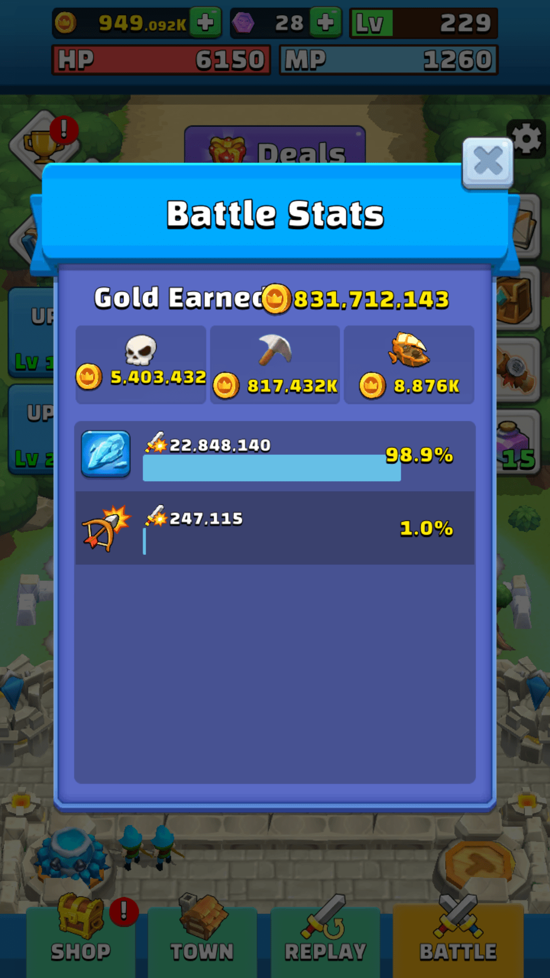 Gold farming setup r/WildCastle