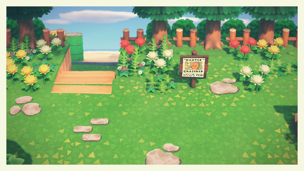 Animal Crossing New Horizons Incline To Secret Beach FANILAM