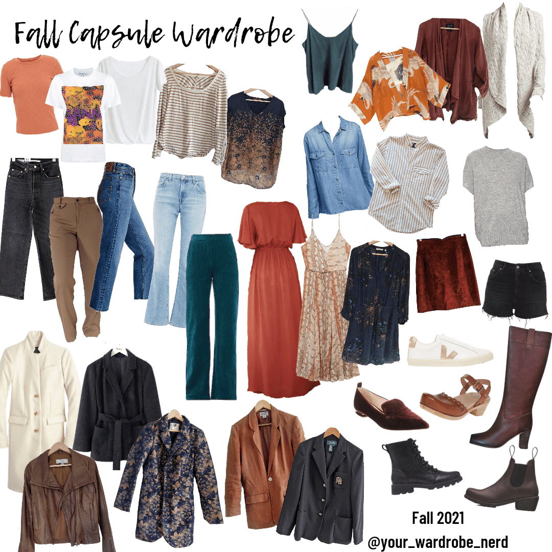 It's ready! Fall Capsule Wardrobe, 2021 Edition r/capsulewardrobe